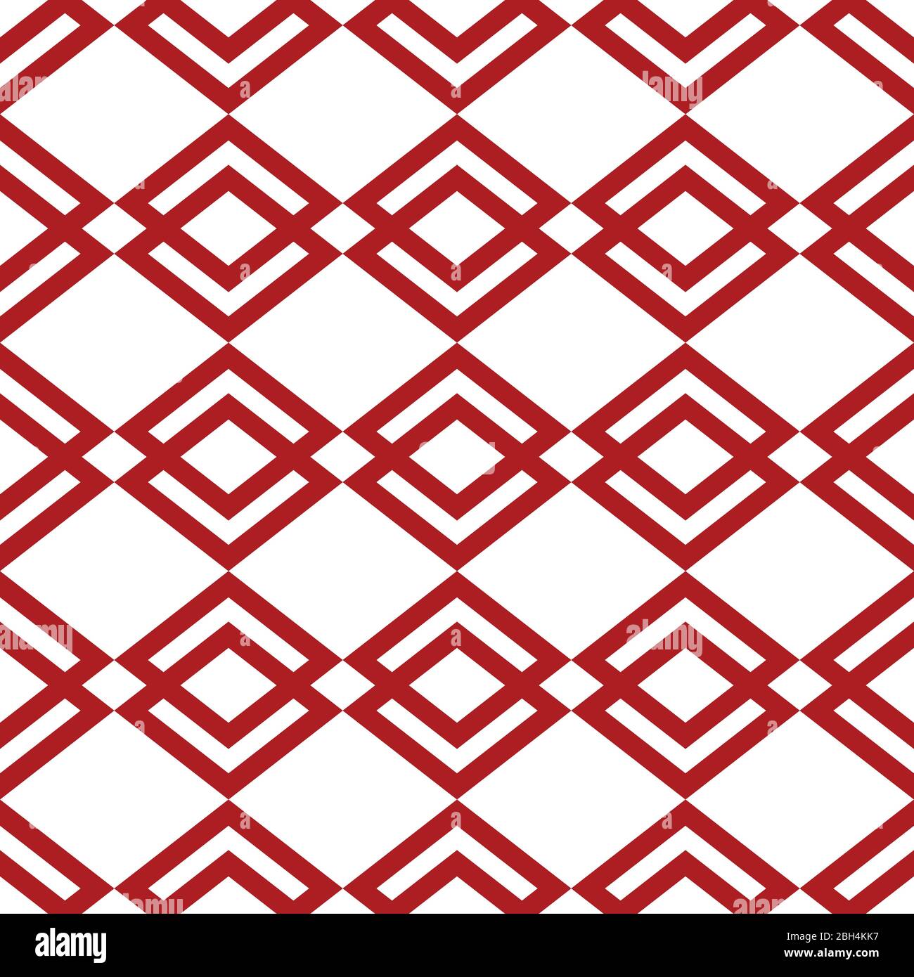 Abstraktes geometrisches Vektor-nahtloses Muster. Vertikale und horizontale gekreuzte Streifen. Karierten. Monochromer Hintergrund. Geschenkpapier. Druck für den Innenraum Stock Vektor