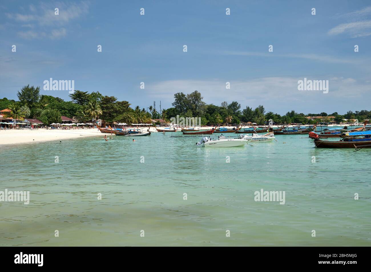 Pattaya Beach Blick Koh Lipe Thailand Stockfoto