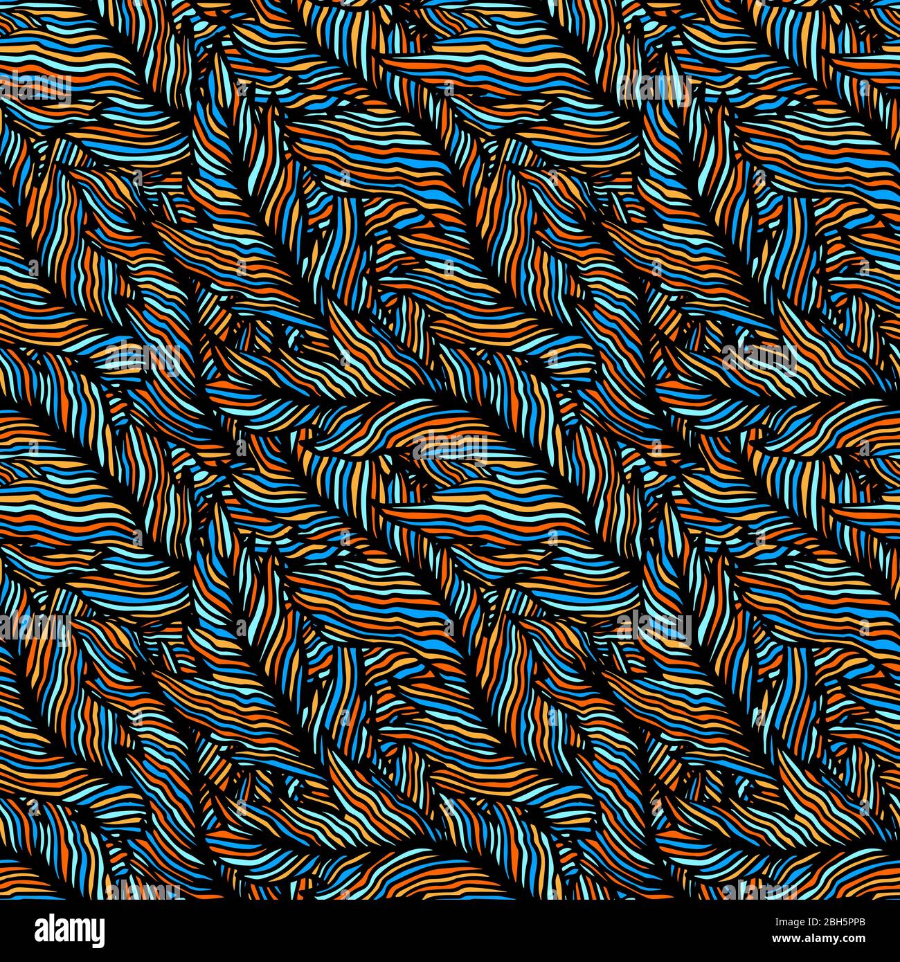 Nahtloser Vektorhintergrund. Nahtlose Muster kann für Tapete, Muster füllt, Web-Seite Hintergrund, Oberflächen-Texturen verwendet werden. Stock Vektor