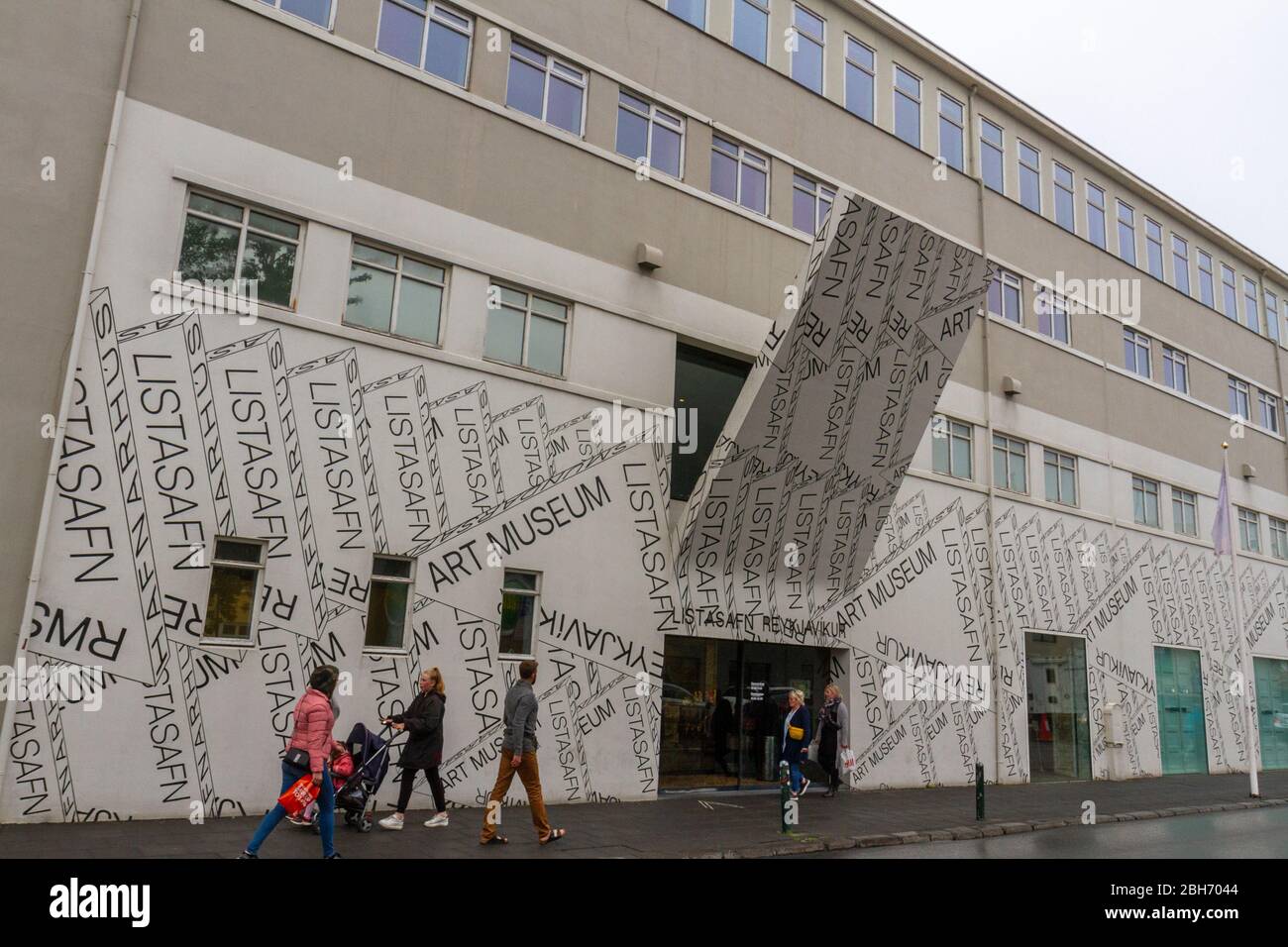 Das Reykjavik Art Museum (Listasafn Reykjavíkur) in Reykjavik, Island. Stockfoto