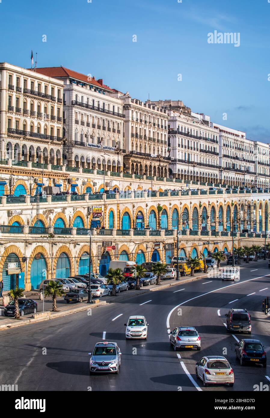 Argelia, Argel City, Downtown, Wasserfront Stockfoto