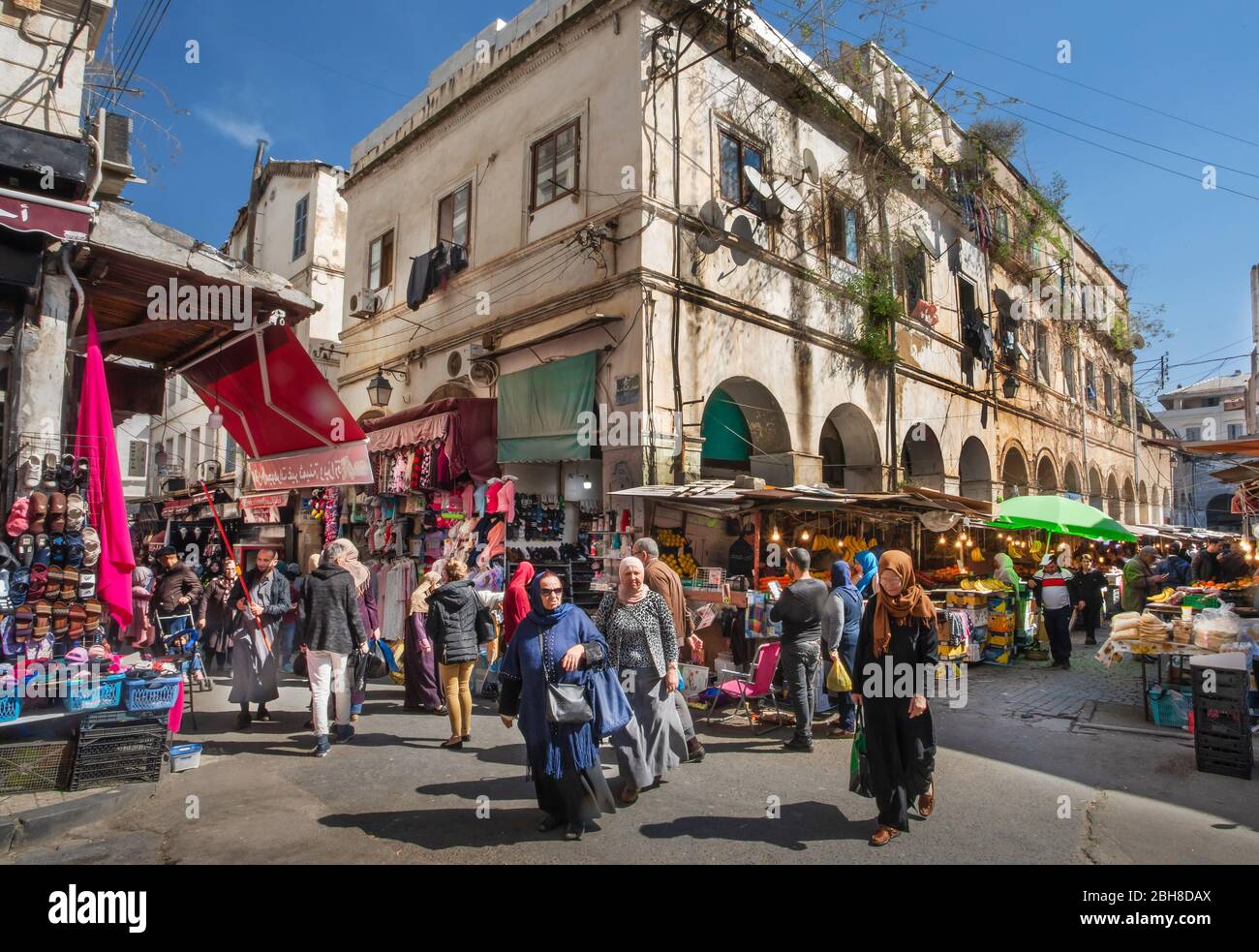 Argelia, Argel City, Kasbah, UNESCO, (W.H.) Stockfoto