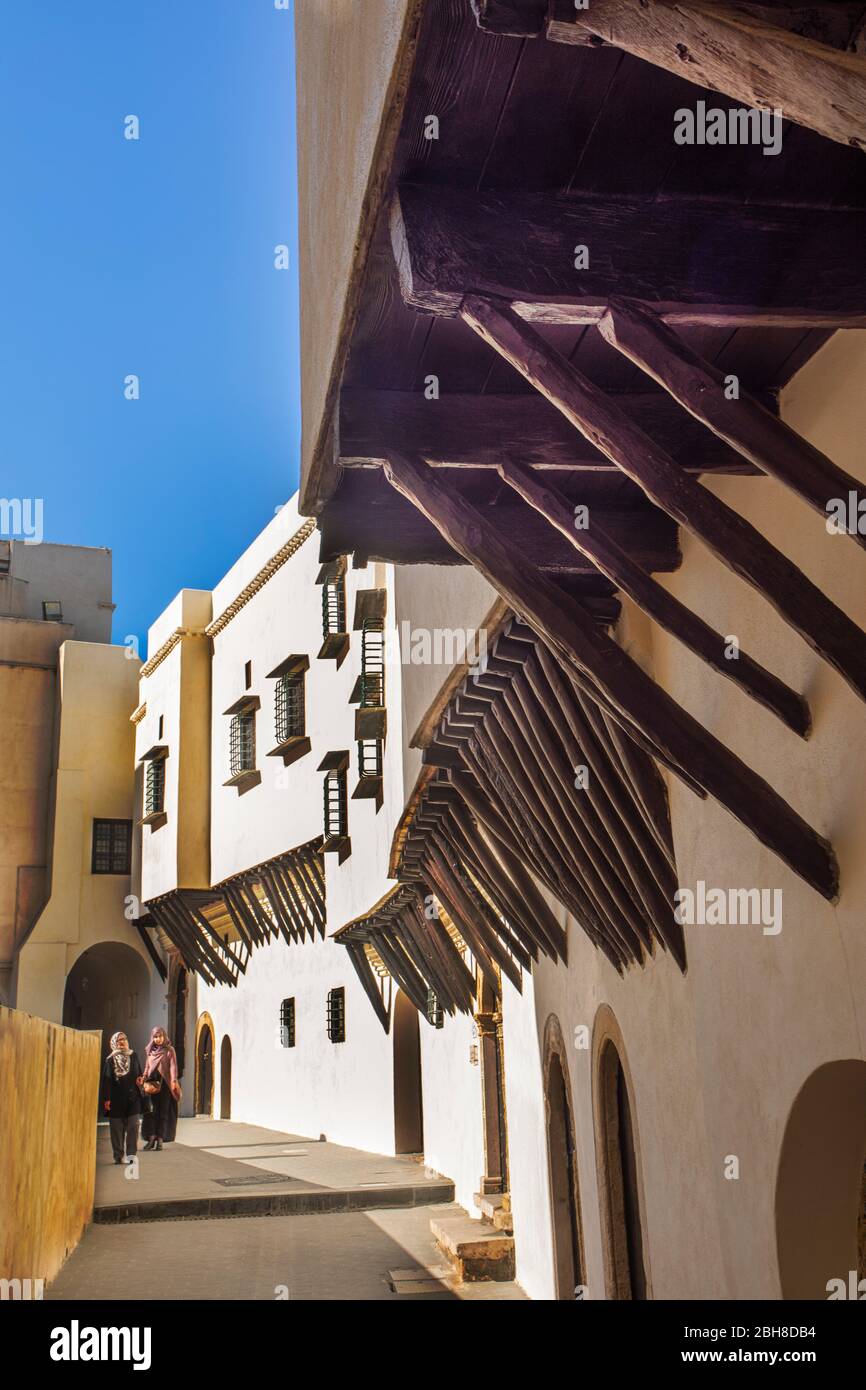 Argelia, Argel, Bab El Oued Gegend, Kultur und Kunst Center Gebäude. Stockfoto