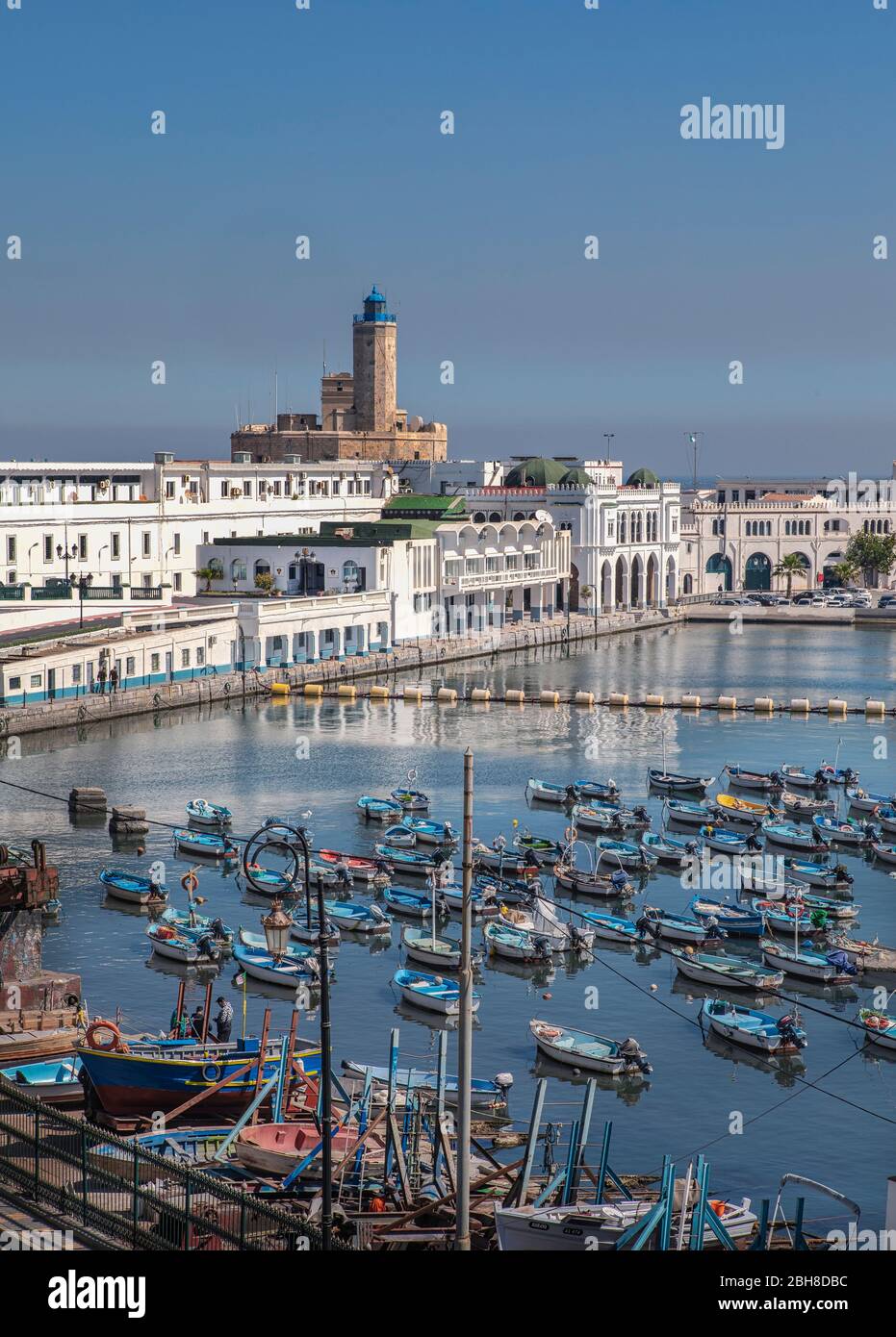 Argelia, Argel City, Marina vor der Kasbah Stockfoto