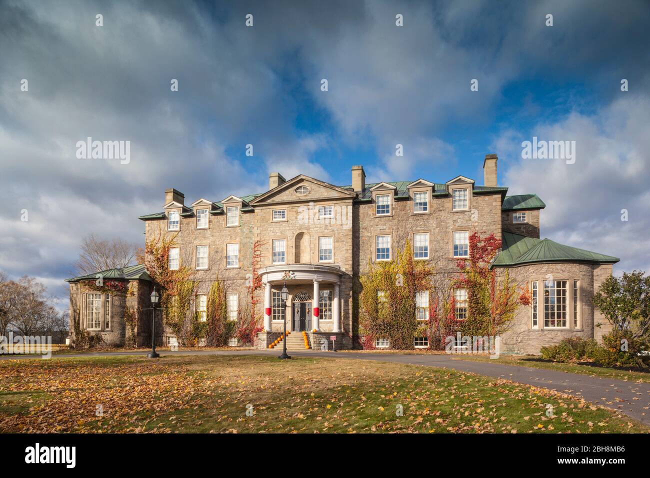 Kanada, New Brunswick, New Brunswick, Fredericton, Government House, einer Zeit Wohnsitz des britischen Gouverneuren Stockfoto