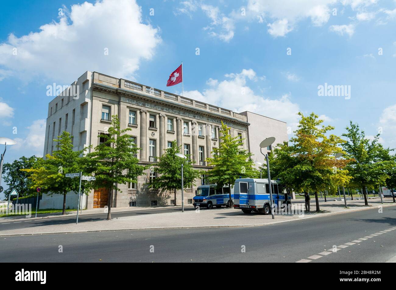 Schweizer Botschaft in Berlin, Deutschland Stockfoto