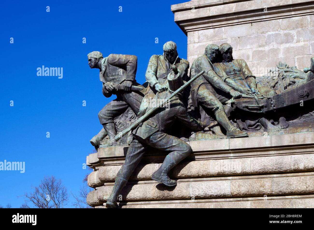 Das Peninsula war Memorial, in Porto, Portugal, zum Gedenken an den portugiesischen Sieg, über Frankreich, dh Napoleon im Peninsula Krieg von 1807–1814 Stockfoto