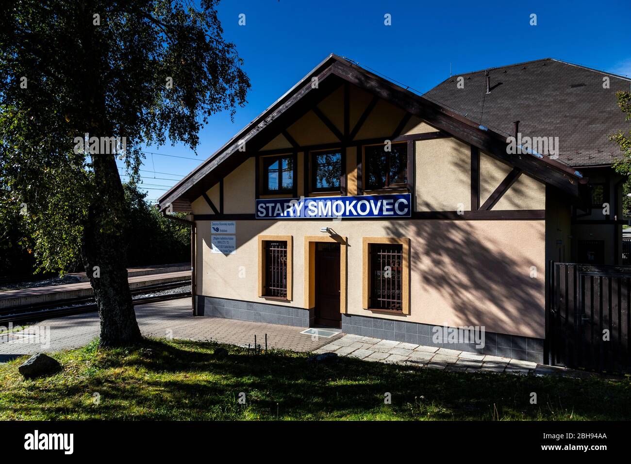 Europa, Slowakei, Stary Smokovec / Stary Smokowiec / Altschmecks Stockfoto