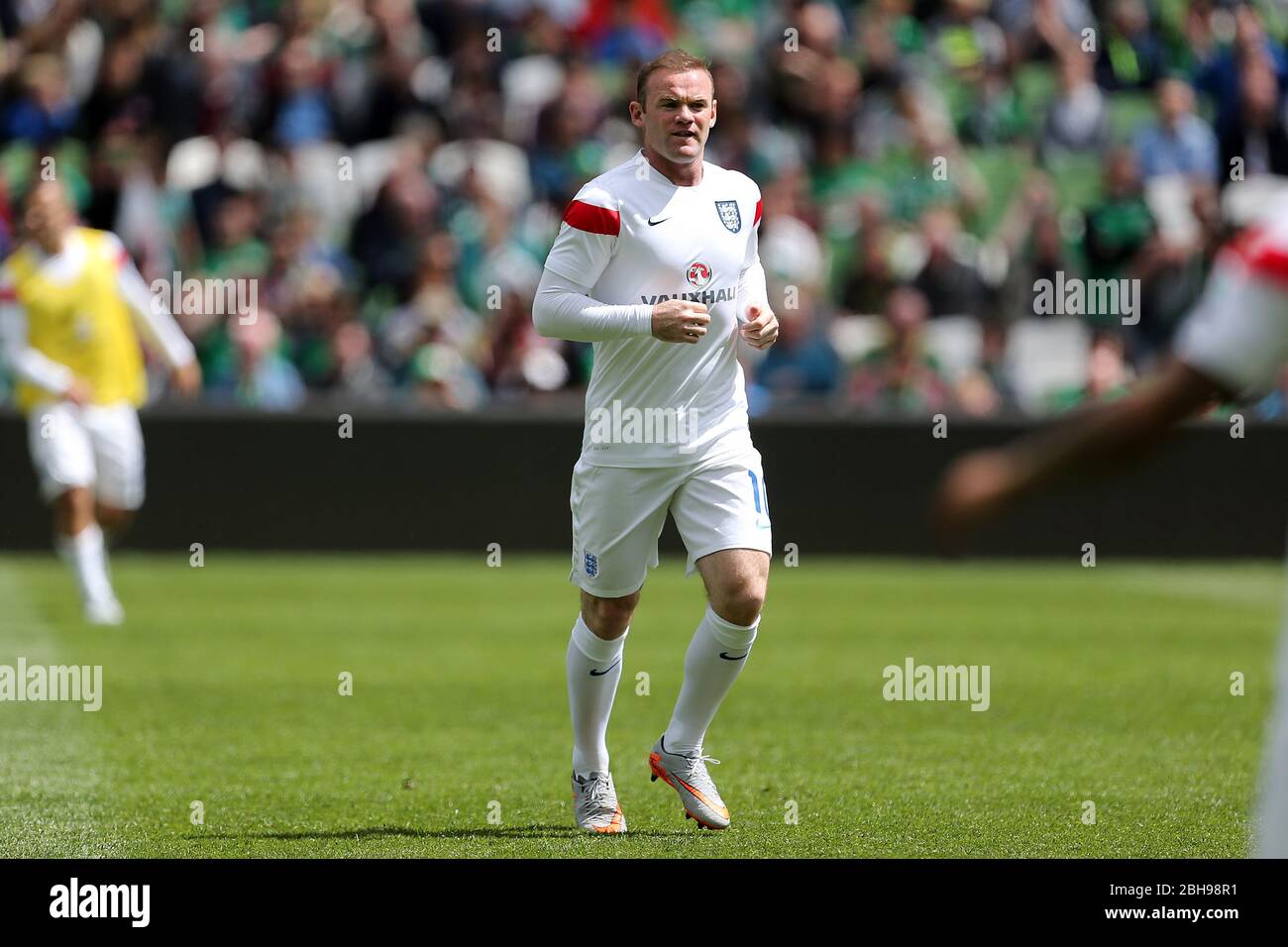 DUBLIN, REP OF IRELAND. Wayne Rooney vor dem internationalen Freundschaftsspiel zwischen der Republik Irland und England im Aviva Stadium, Dublin, Irland am Sonntag, 7. Juni 2015 (Quelle: MI News) Stockfoto