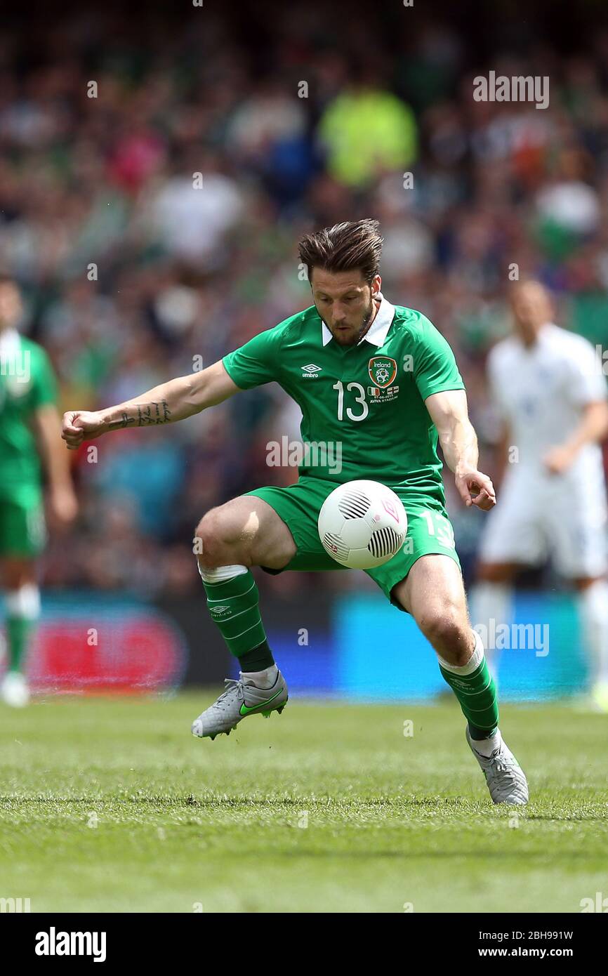 DUBLIN, REP OF IRELAND. Harry Arter aus Irland während des internationalen Freundschaftsspiel zwischen der Republik Irland und England im Aviva Stadium, Dublin, Irland am Sonntag, 7. Juni 2015 (Quelle: MI News) Stockfoto