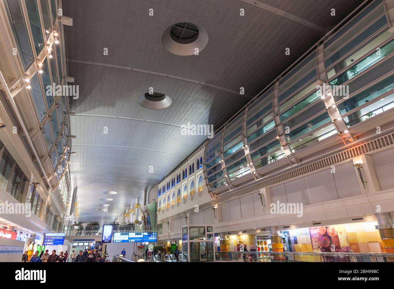 VAE, Dubai, Dubai International Airport, Duty Free Shopping Area Stockfoto