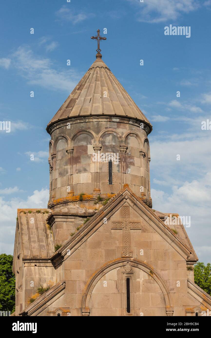 Armenien, Zachkadsor, kecharis Kloster aus dem 11. Jahrhundert, außen Stockfoto