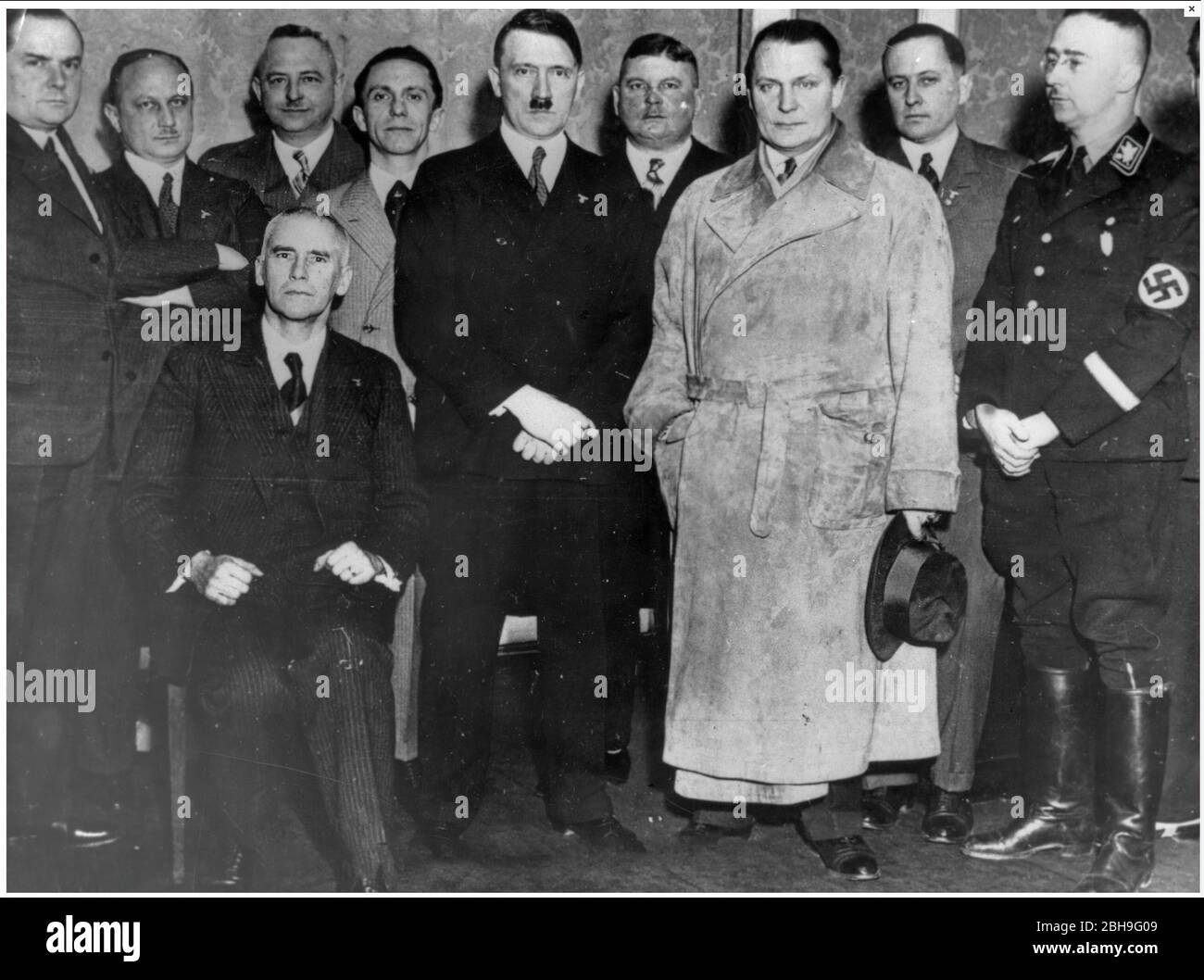 HitlerÕs Wahl im Jahr 1933 Stockfoto