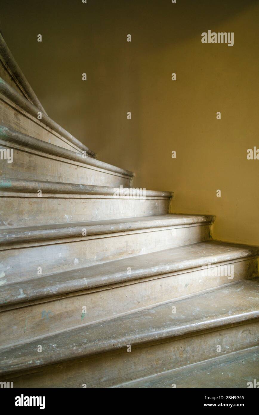 Georgien, Batumi, alten Gebäude Treppe detail Stockfoto