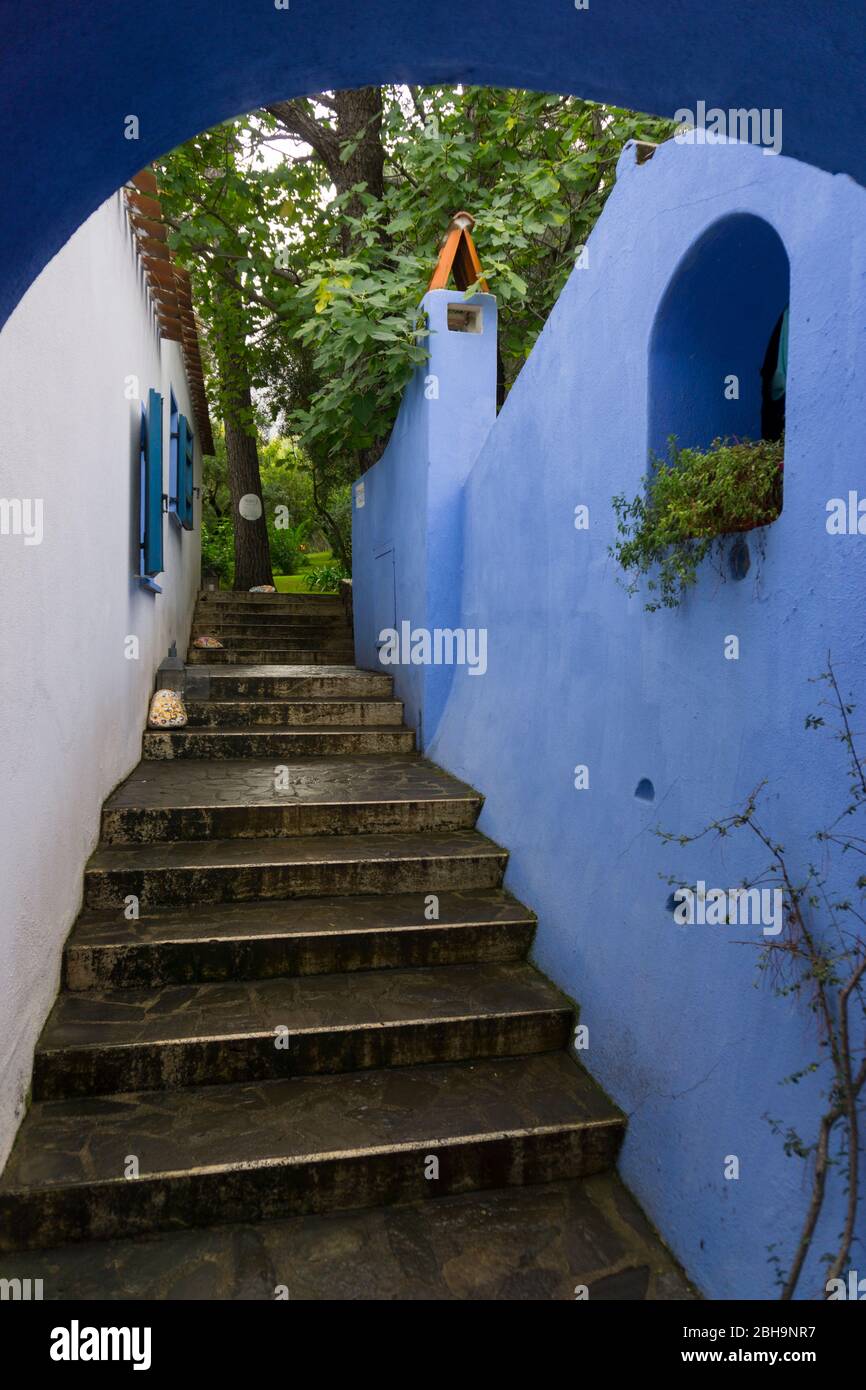 Italien, Mittelmeer Sardinien (Sardegna), Oliena, Su Gologone Experience Hotel Stockfoto