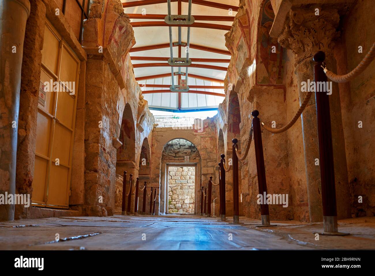 Kirche St. Nikolaus, Demre Türkei Stockfoto