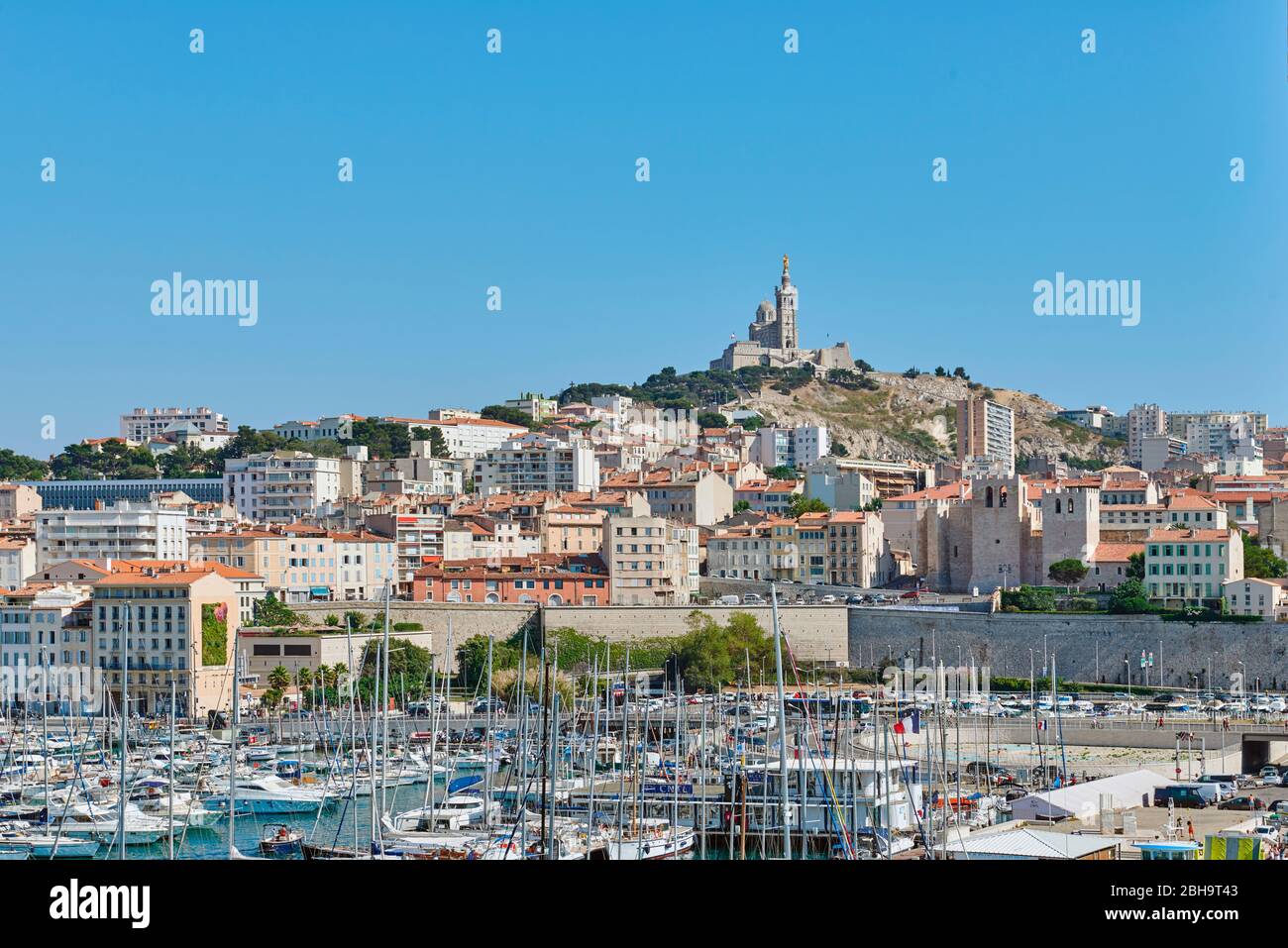 Hafen von Marseille, Frankreich Stockfoto