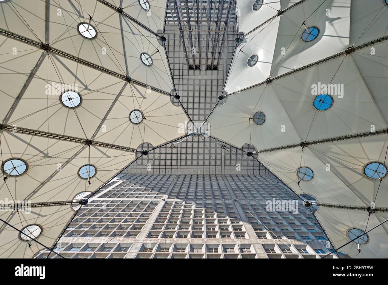 Grande Arche de la Defense, Paris, Frankreich Stockfoto