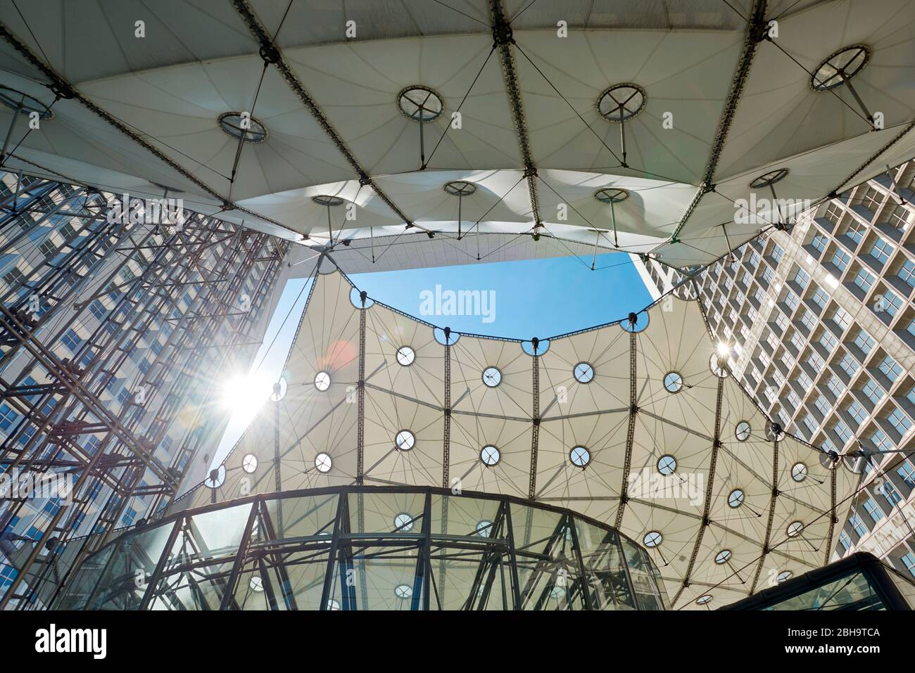 Grande Arche de la Defense, Paris, Frankreich Stockfoto