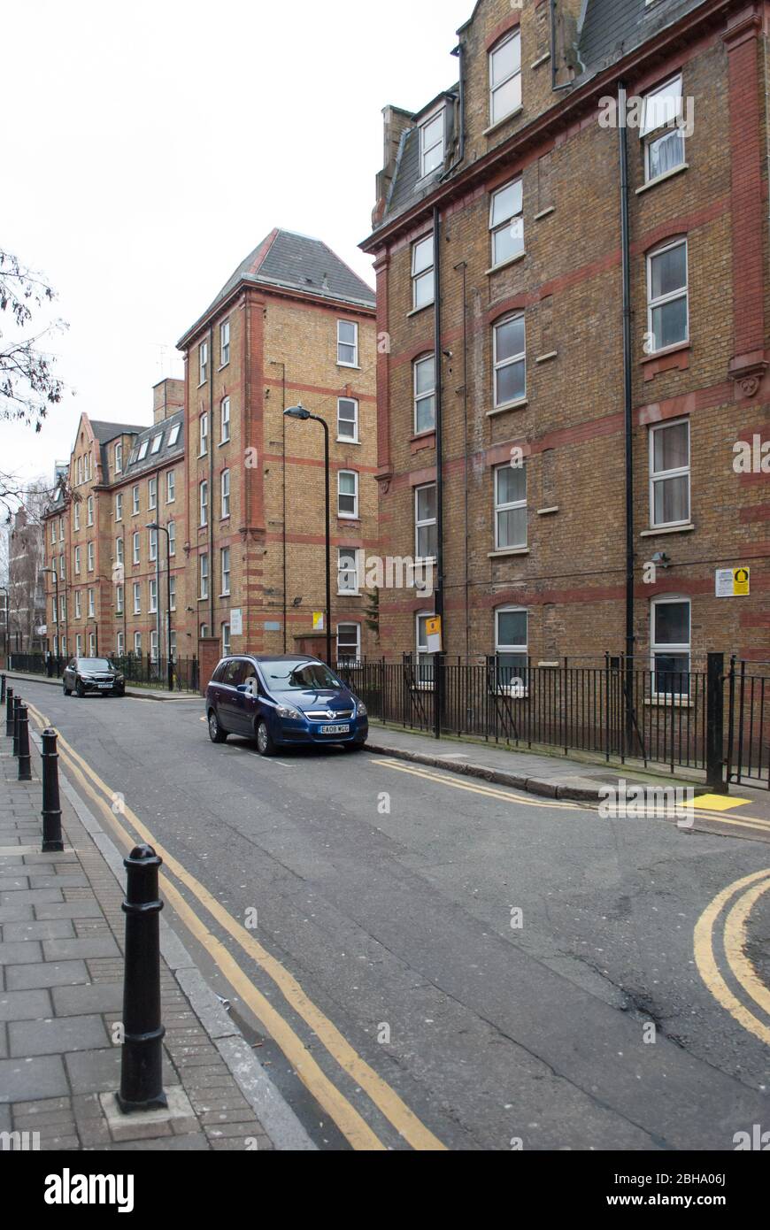 Viktorianisches Herrenhaus Block Architektur Wohnungen Apartments Cranwood Street, London, EC1V 9EE Stockfoto