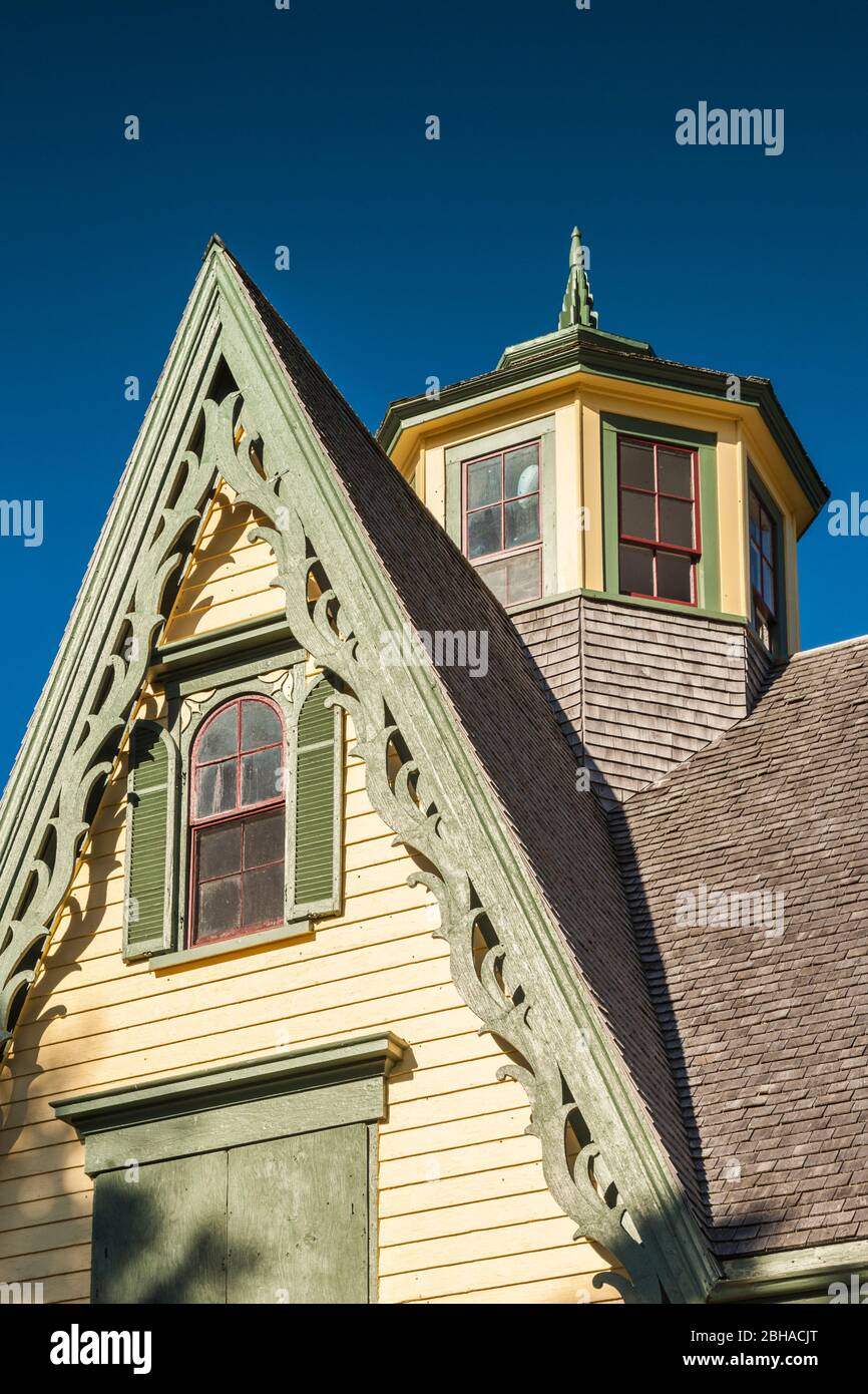 Kanada, Prince Edward Island, Tyne Tal, Green Park Shipbuilding Museum, historische Yeo House, dem ehemaligen Zuhause von schiffbauer James Yeo Junior Stockfoto