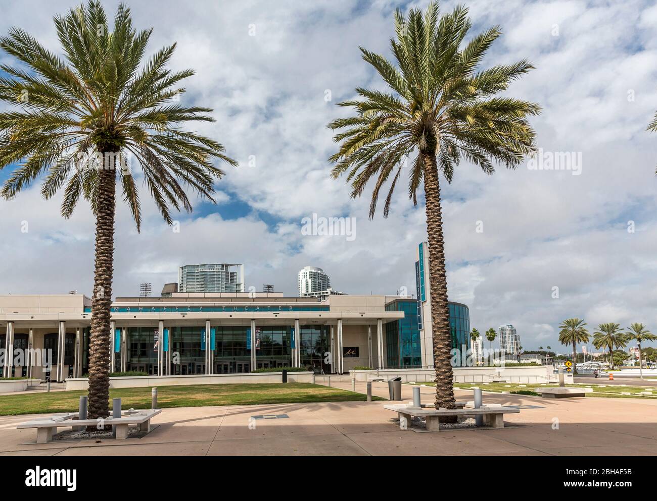 Mahaffey Theater, St. Petersburg, Florida, USA Stockfoto