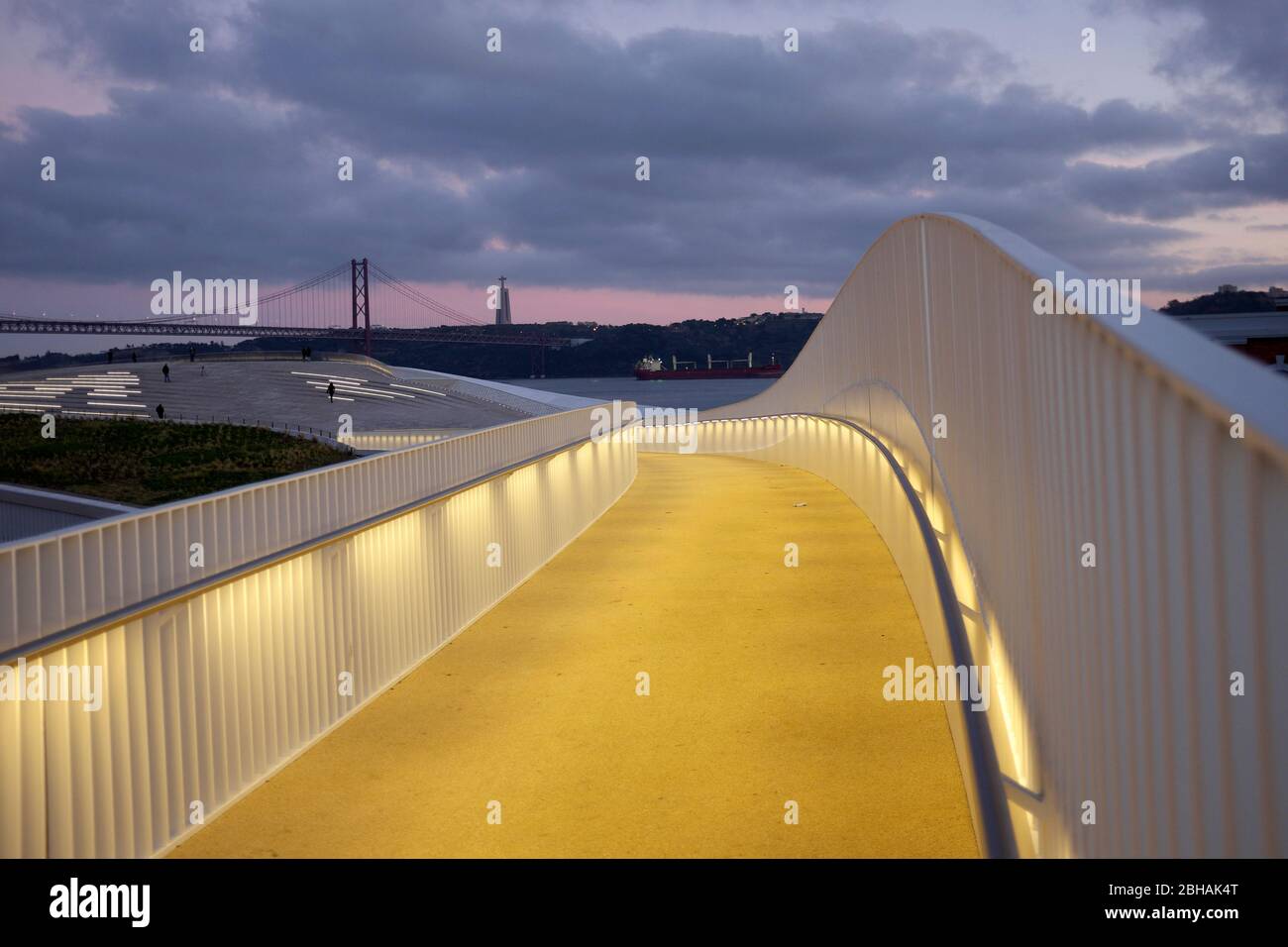 MAAT-Museum für Kunst, Architektur und Technik Stockfoto