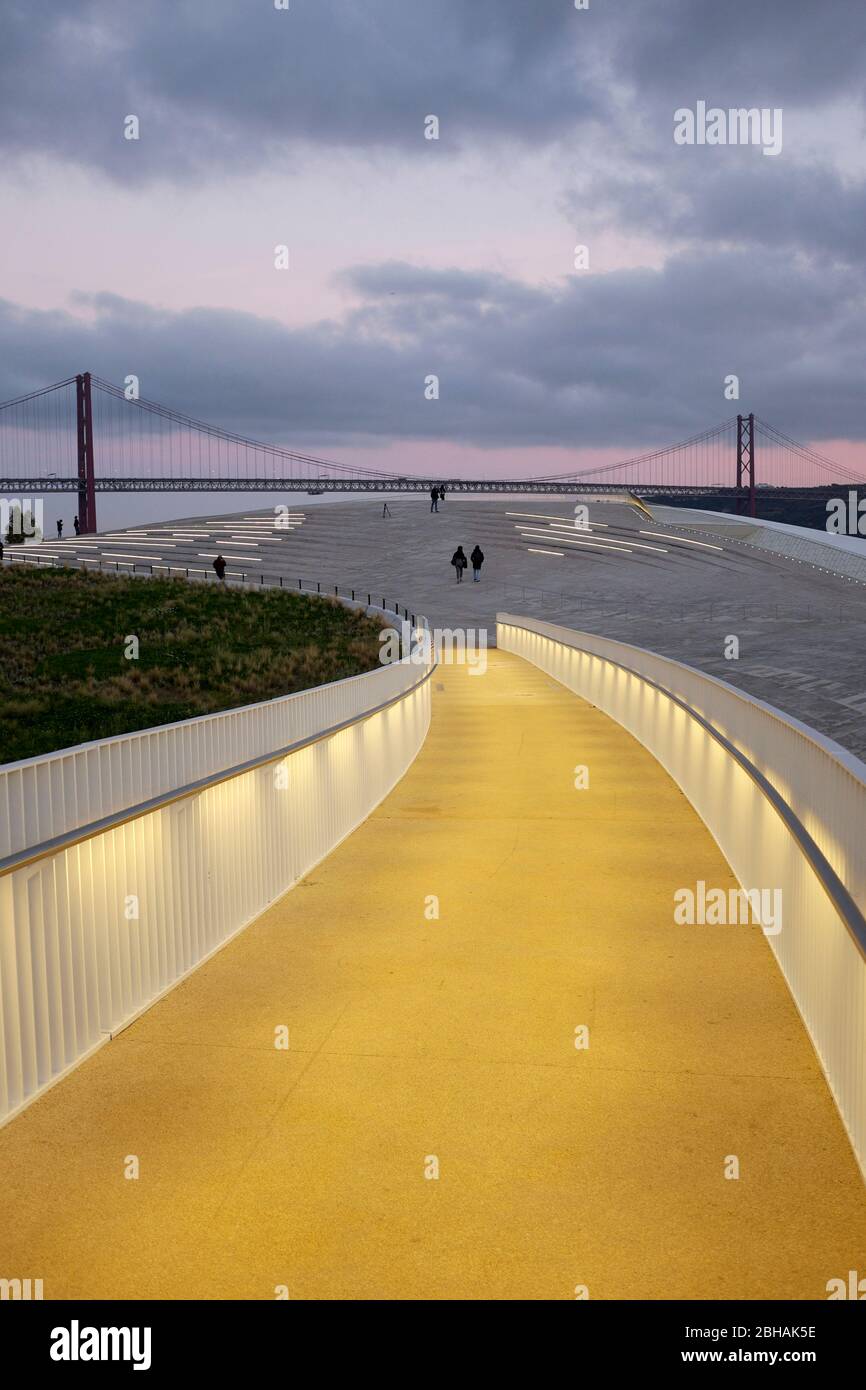 MAAT-Museum für Kunst, Architektur und Technik Stockfoto
