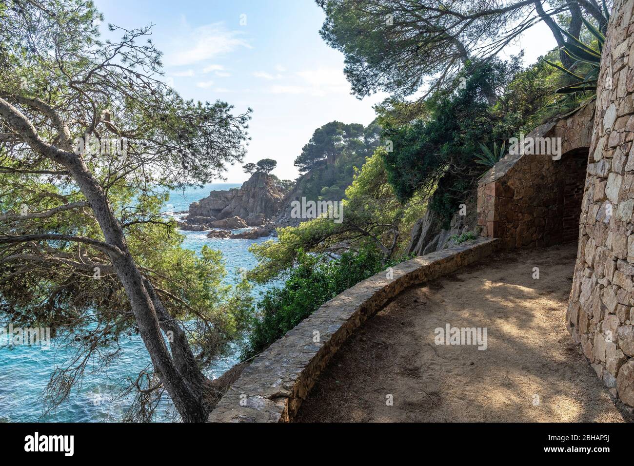 Europa, Spanien, Katalonien, Costa Brava, Küstenweg zwischen Calella de Palafrugell und Palamós Stockfoto