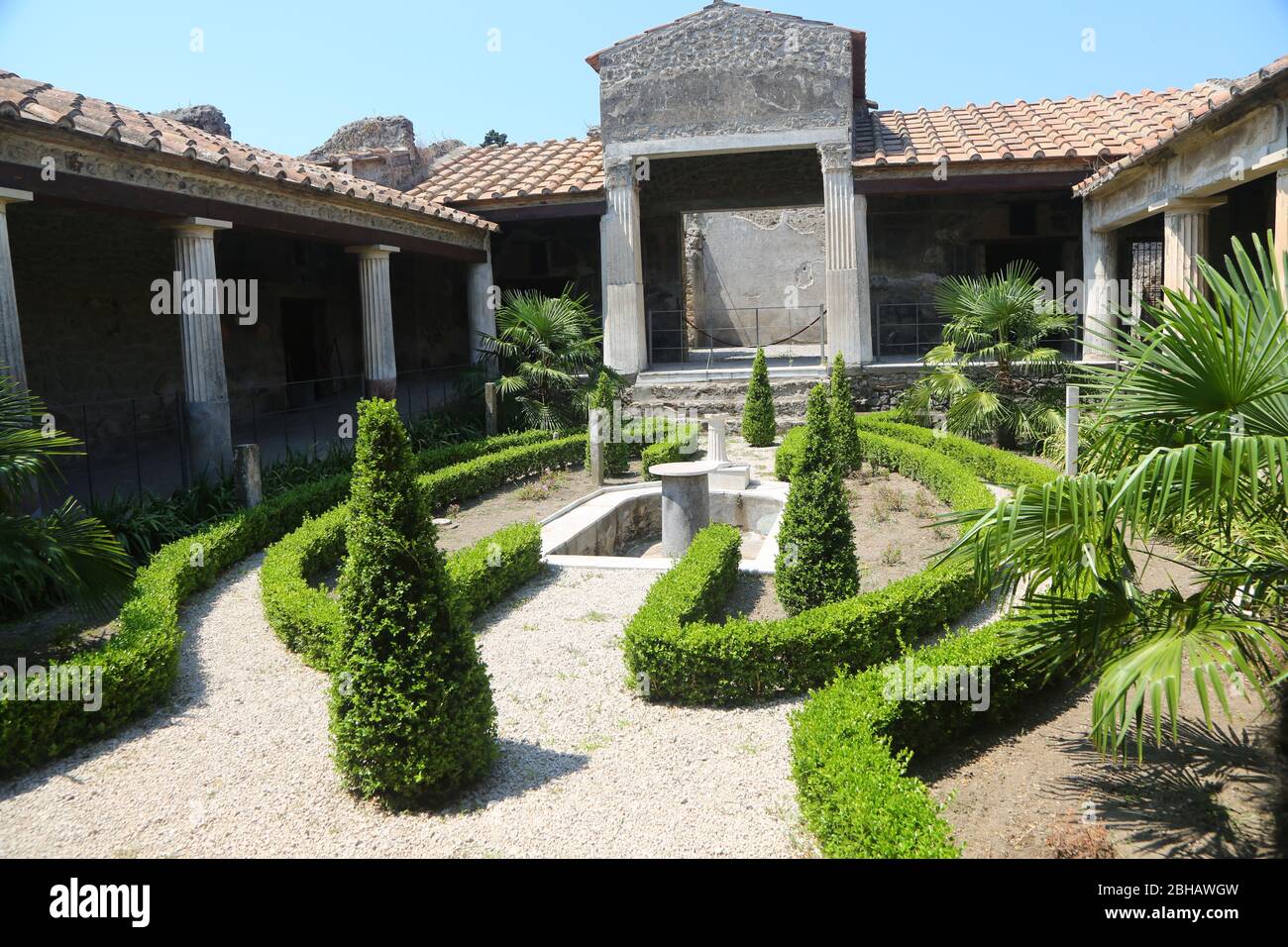 Peristyl garten Stockfotos und bilder Kaufen Alamy