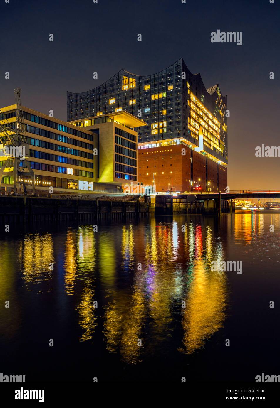 Deutschland, Hamburg, Elbphilharmonie, Nutzung als Konzerthalle, Hotel, Wohnhaus, Parkhaus Stockfoto