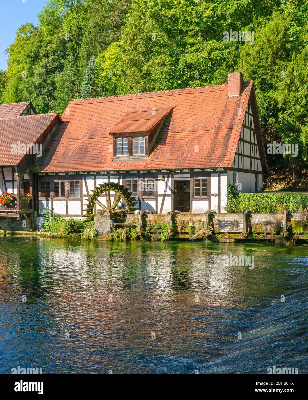 Deutschland, Baden-Württemberg, Blaubeuren, Blautopf, Schwäbische Alb Stockfoto