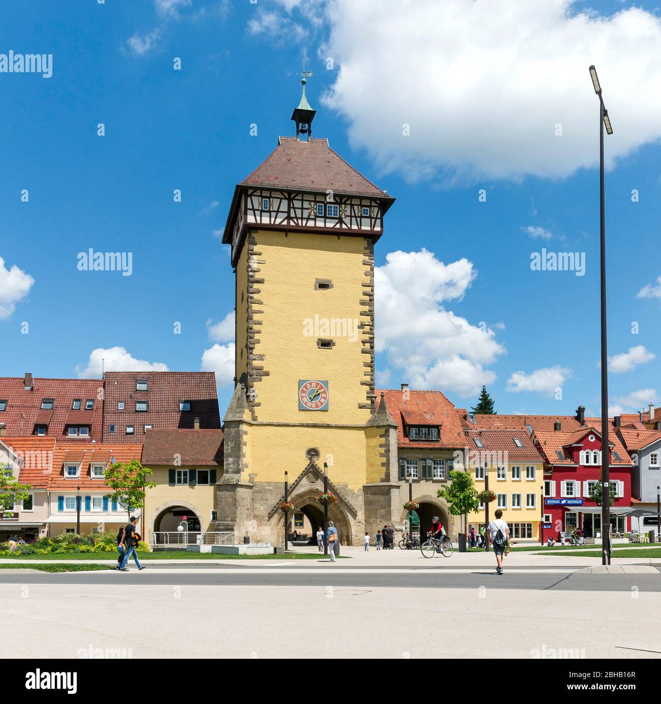 Deutschland, Baden-Württemberg, Reutlingen, Tübinger Tor, Stockfoto
