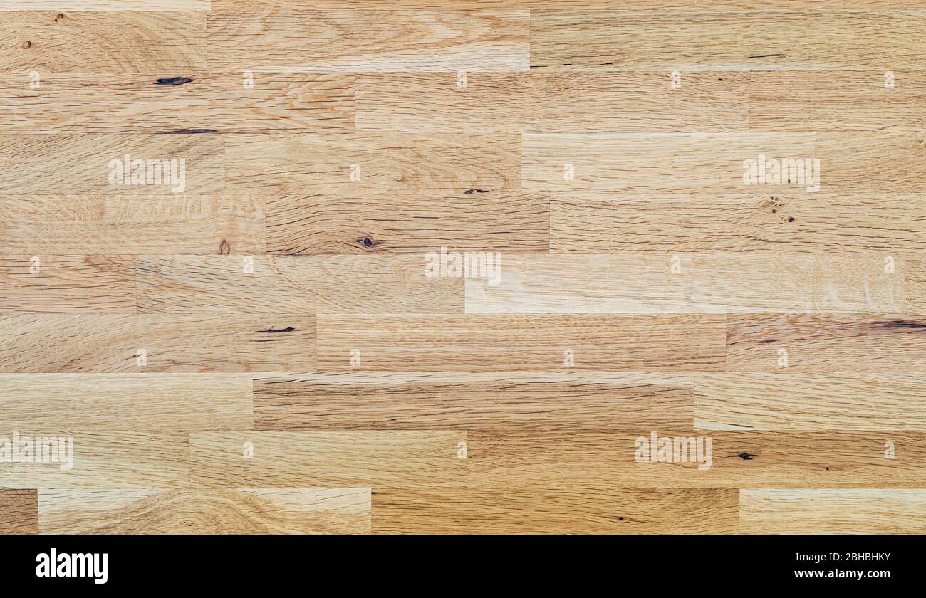 Holzstruktur Hintergrundmuster. Parkettboden. Eichenholz. Stockfoto