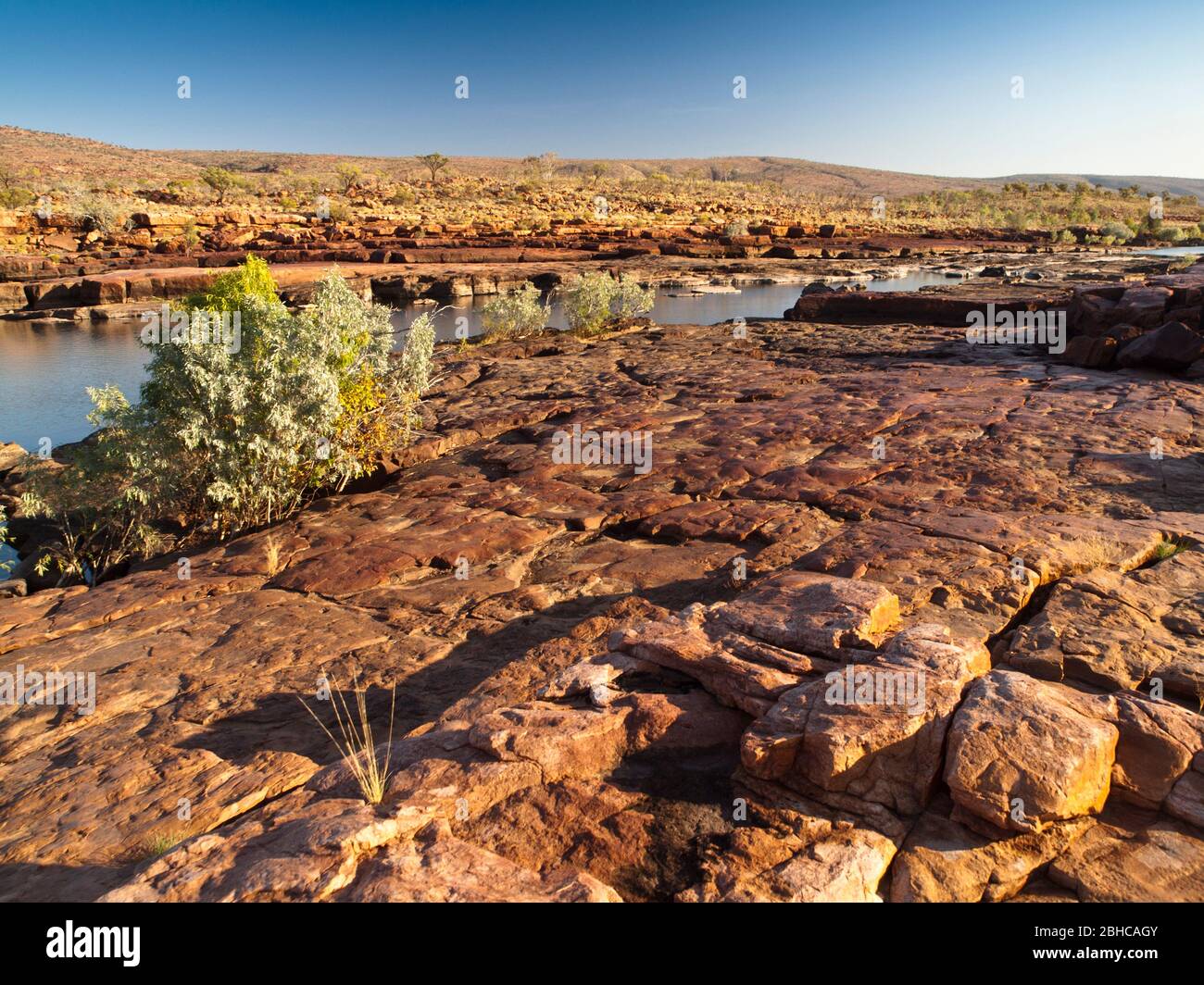 Fitzroy River im Sir John Gorge, Mornington Wilderness Camp, Kimberley, Westaustralien Stockfoto