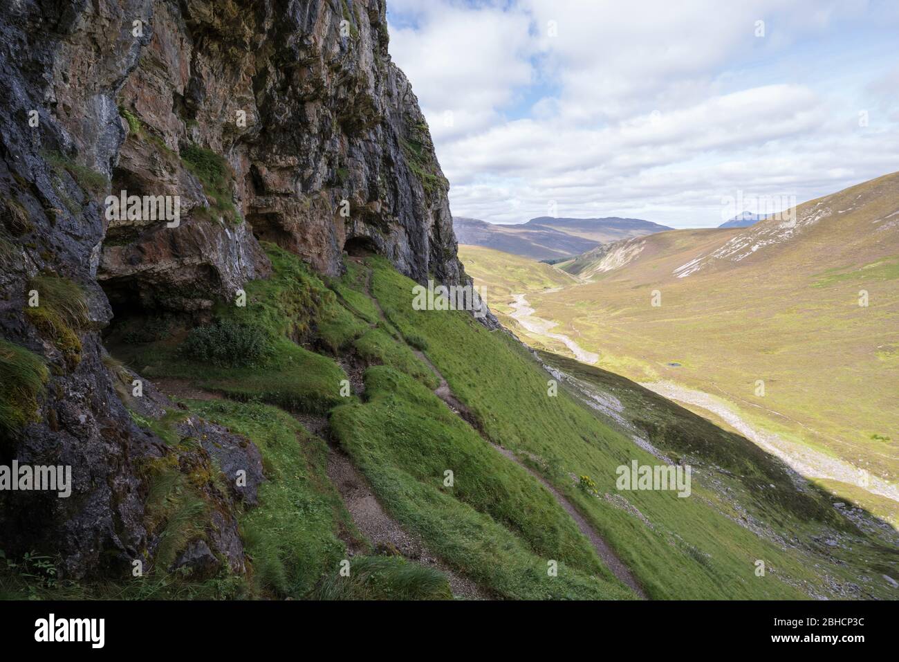 Bone Caves, in der Nähe von Inchnadamph, Ullapool, Highlands, Schottland Stockfoto