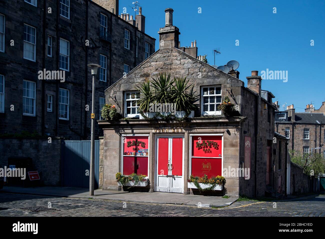 Kay's Bar in Jamaica Street, New Town, Edinburgh, Schottland, Großbritannien. Stockfoto