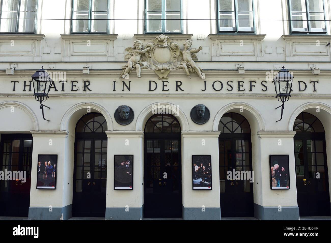Wien, Österreich. Theater in der Josefstadt in Wien Stockfoto