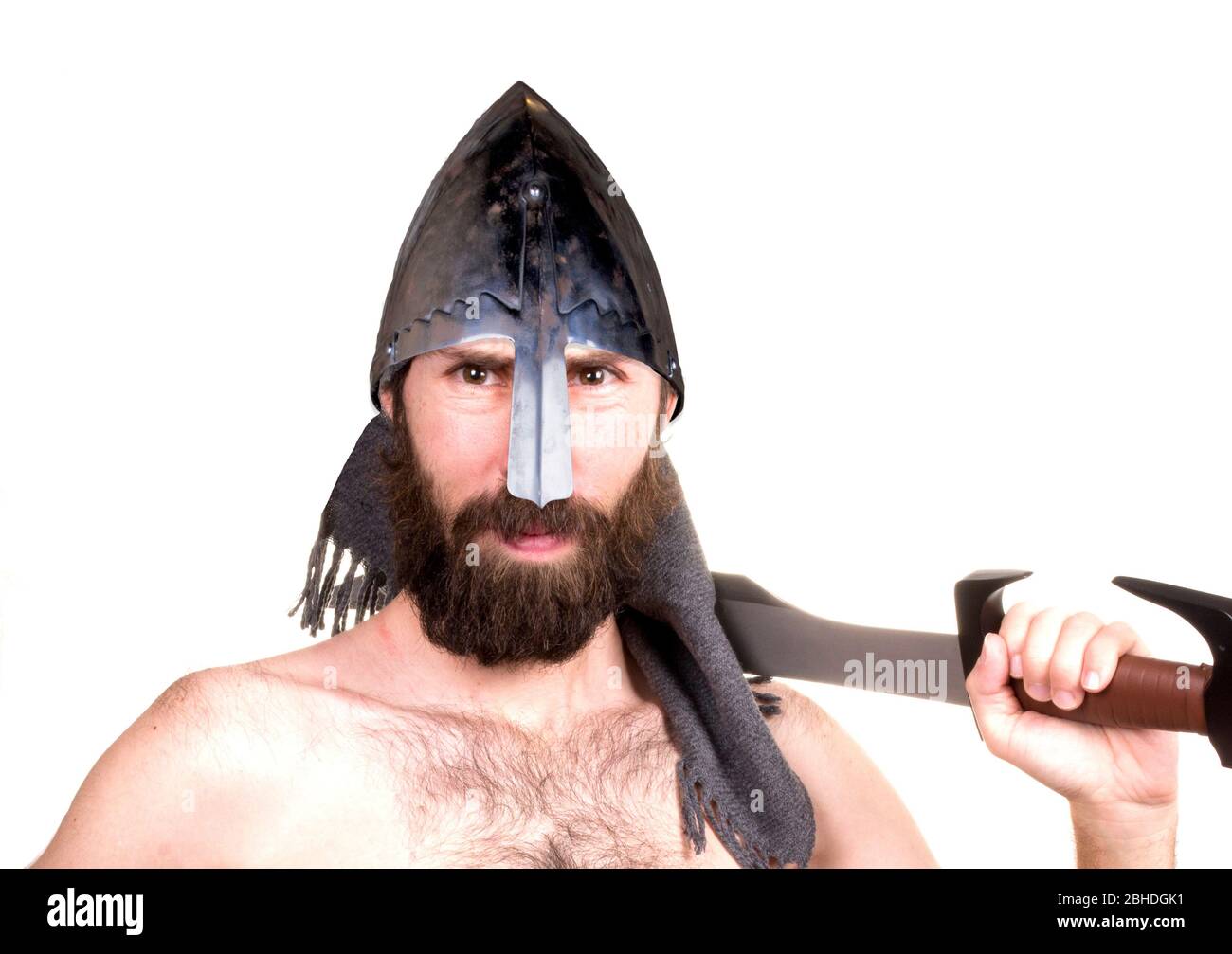 spartanische Männer Stockfoto