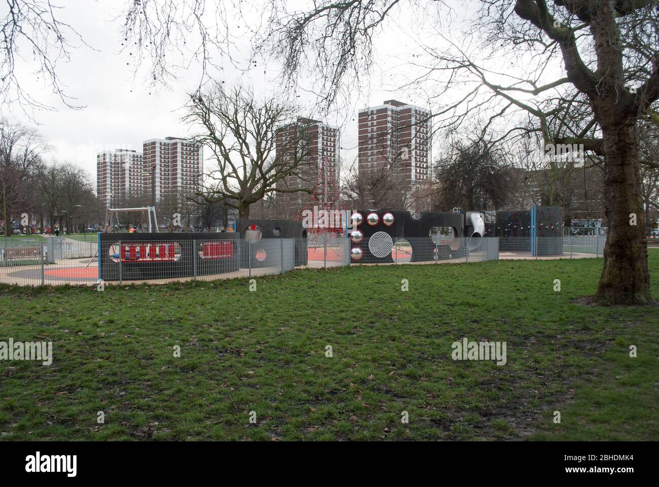 Arndale Center New Play Area in Shepherds Bush Green, London, W12 8PH Stockfoto