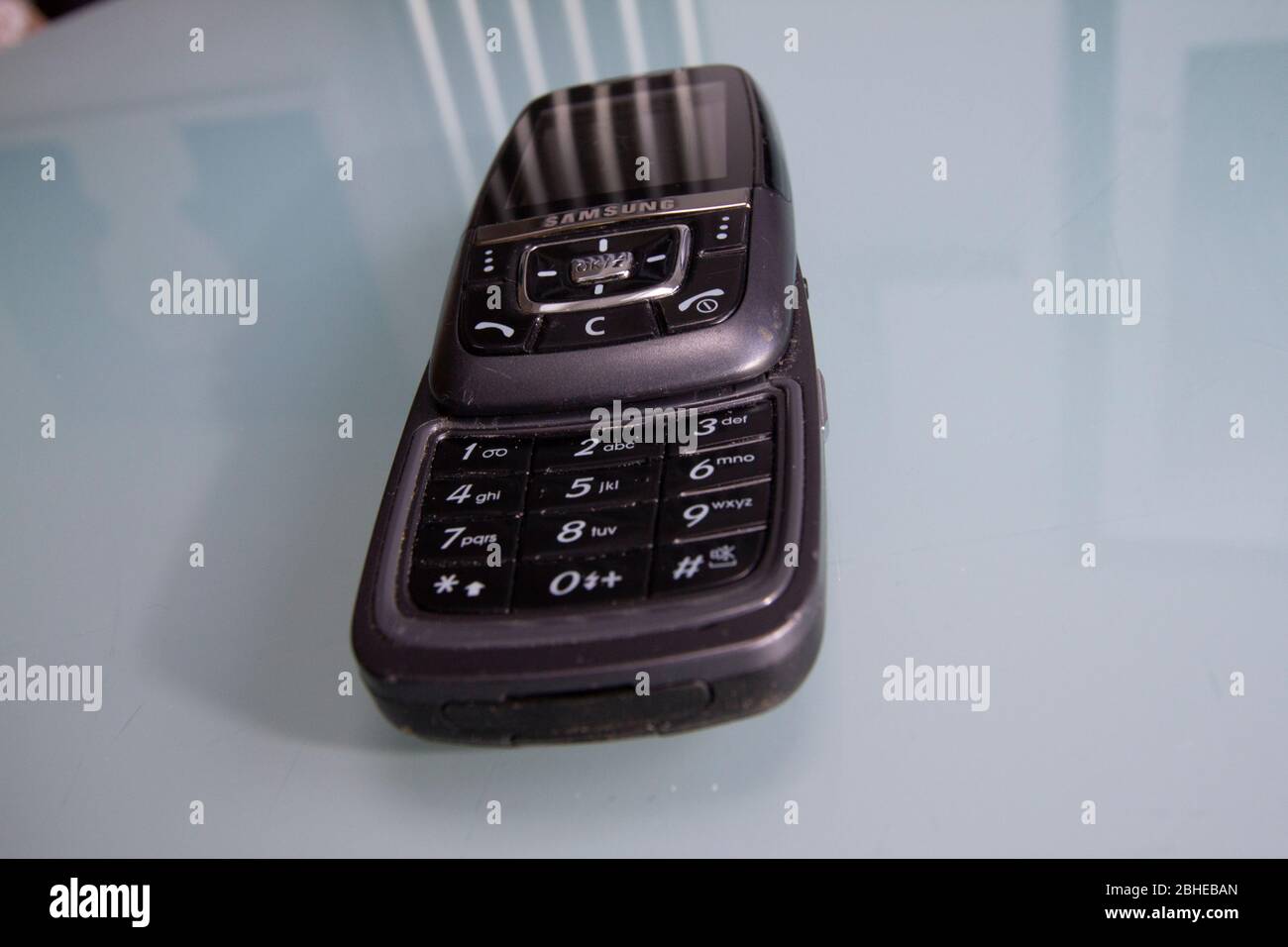 Samsung SGH D900 Vintage-Handy Schieben Stockfoto