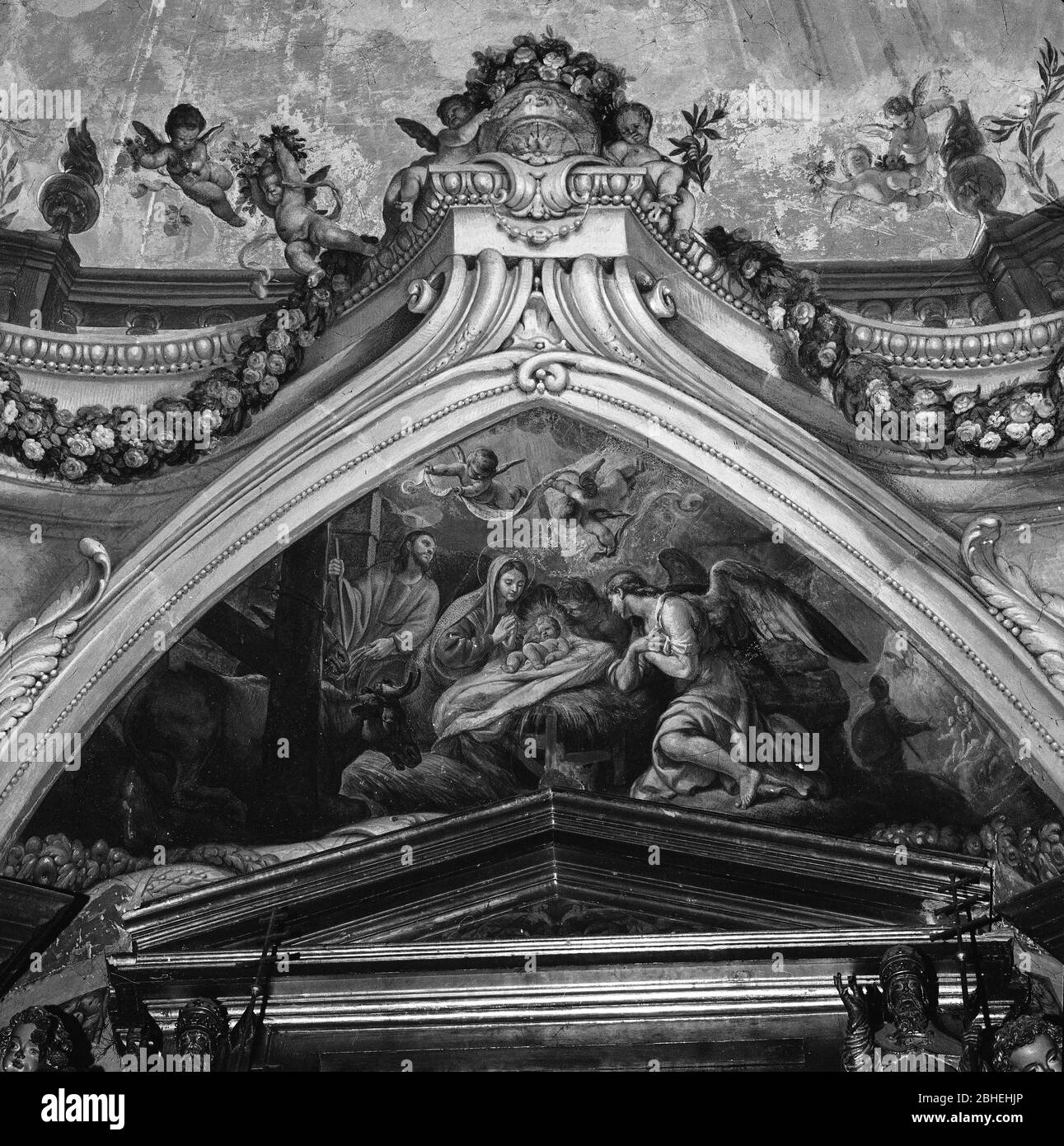 NACIMIENTO DE JESUS PINTURA WANDBILD DE LA CAPILLA DE SAN JOSE