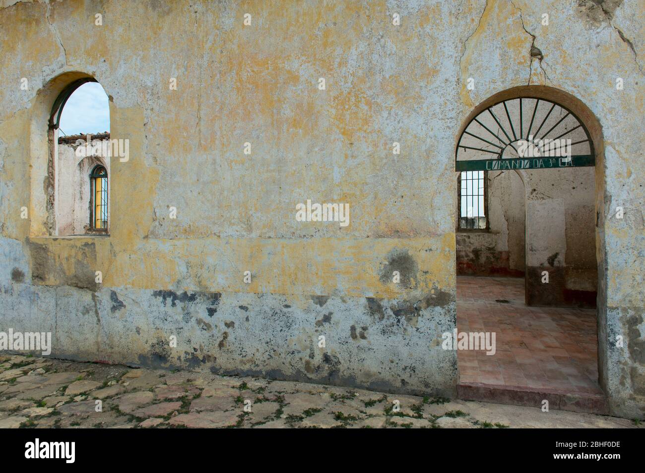 Fort San Pedro in Catumbela Lobito, Angola. Stockfoto