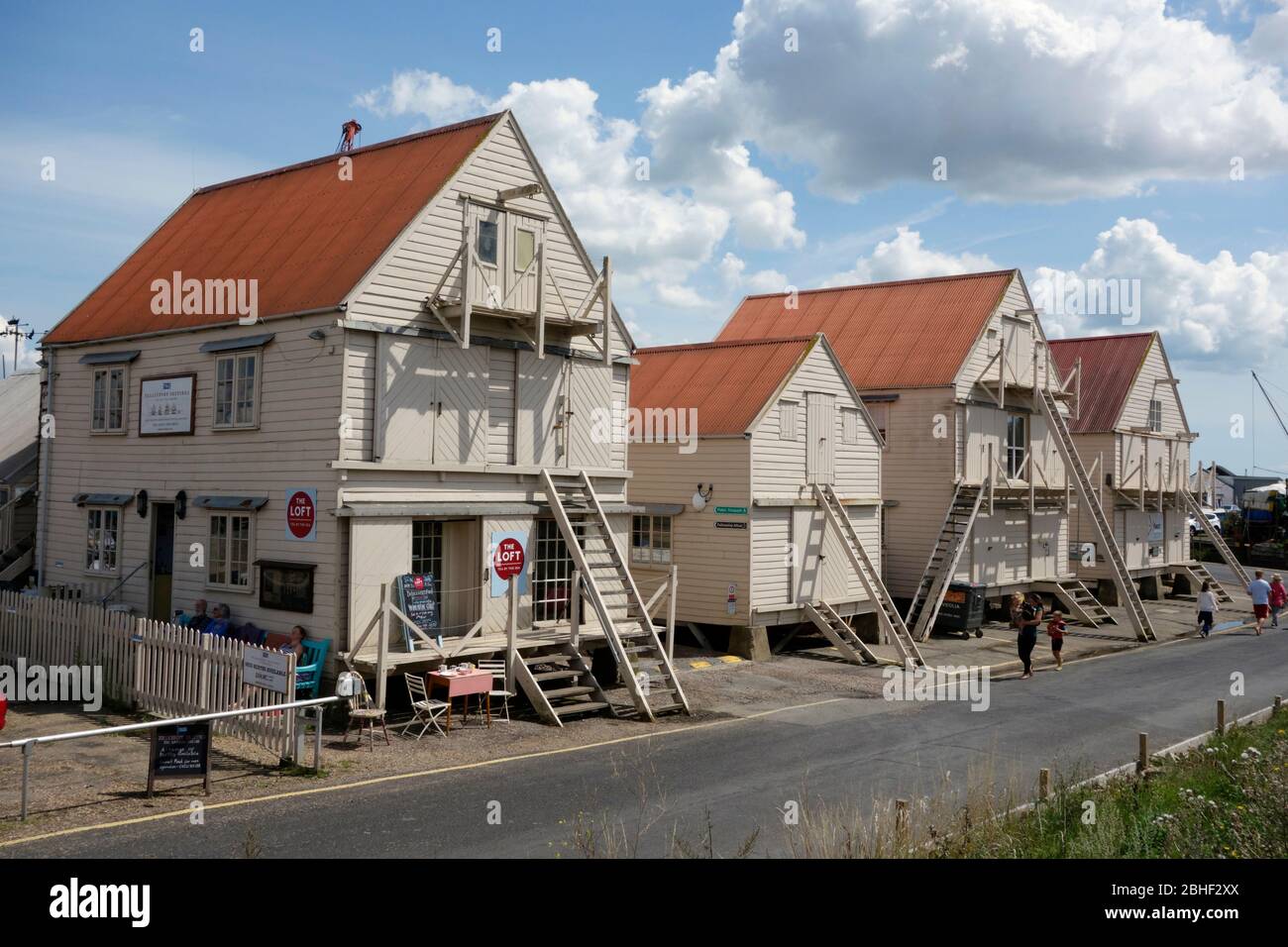 Die renovierten Sail Lofts, Tollesbury Stockfotografie - Alamy