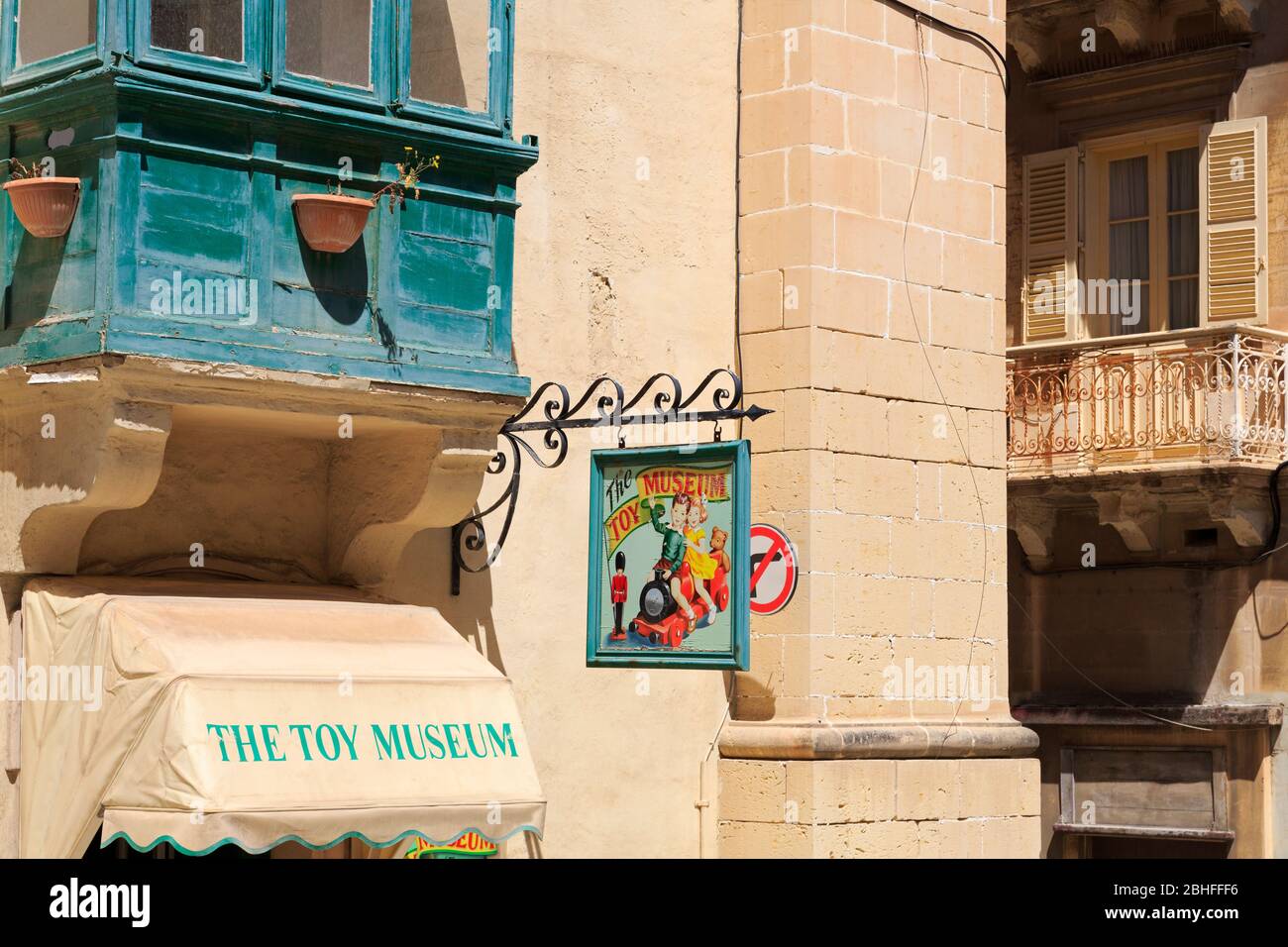 Das Spielzeugmuseum, Republic Street, Valletta, Malta, Europa Stockfoto