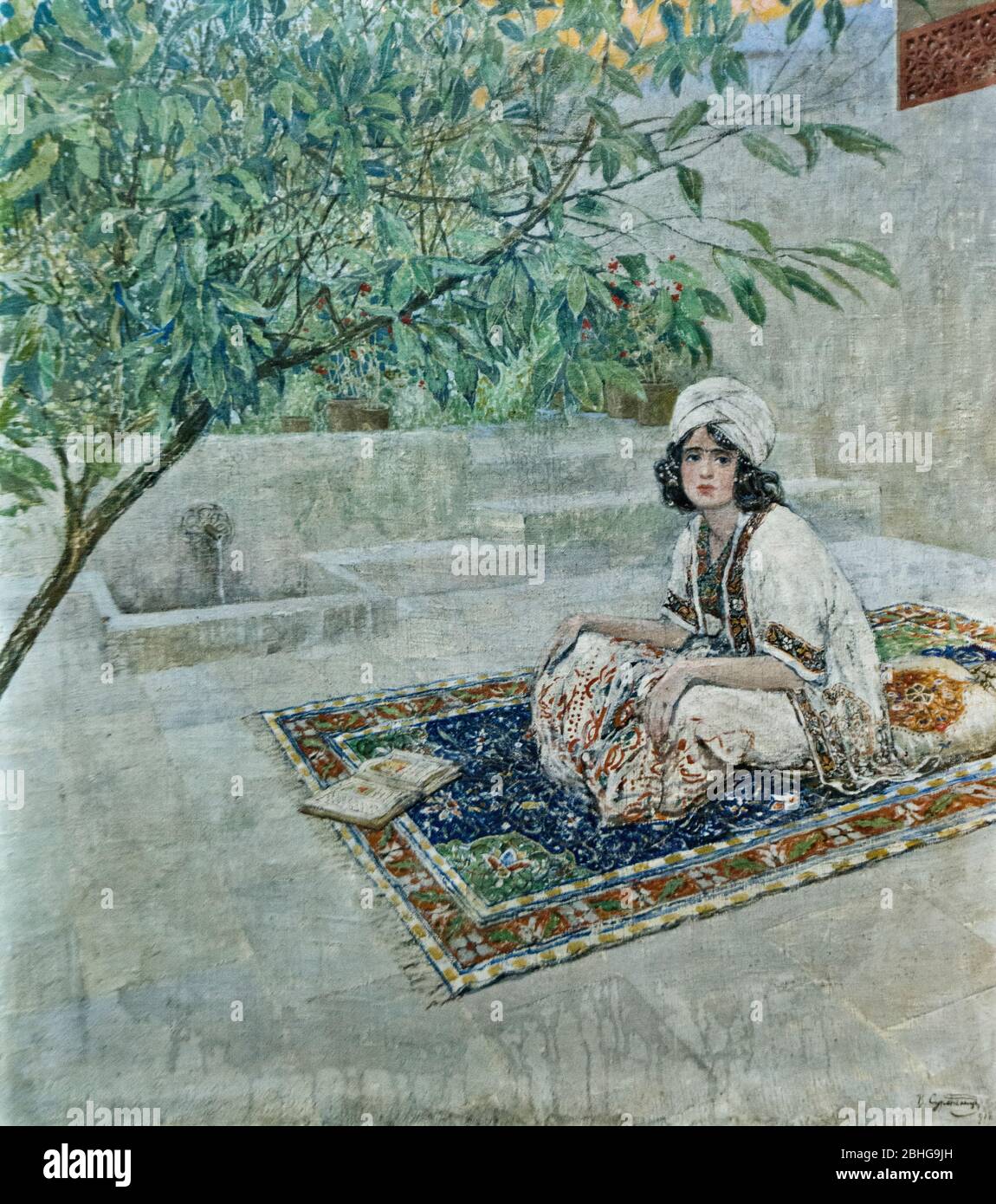 Vardges Surenyants - im Harem (1918) Stockfoto