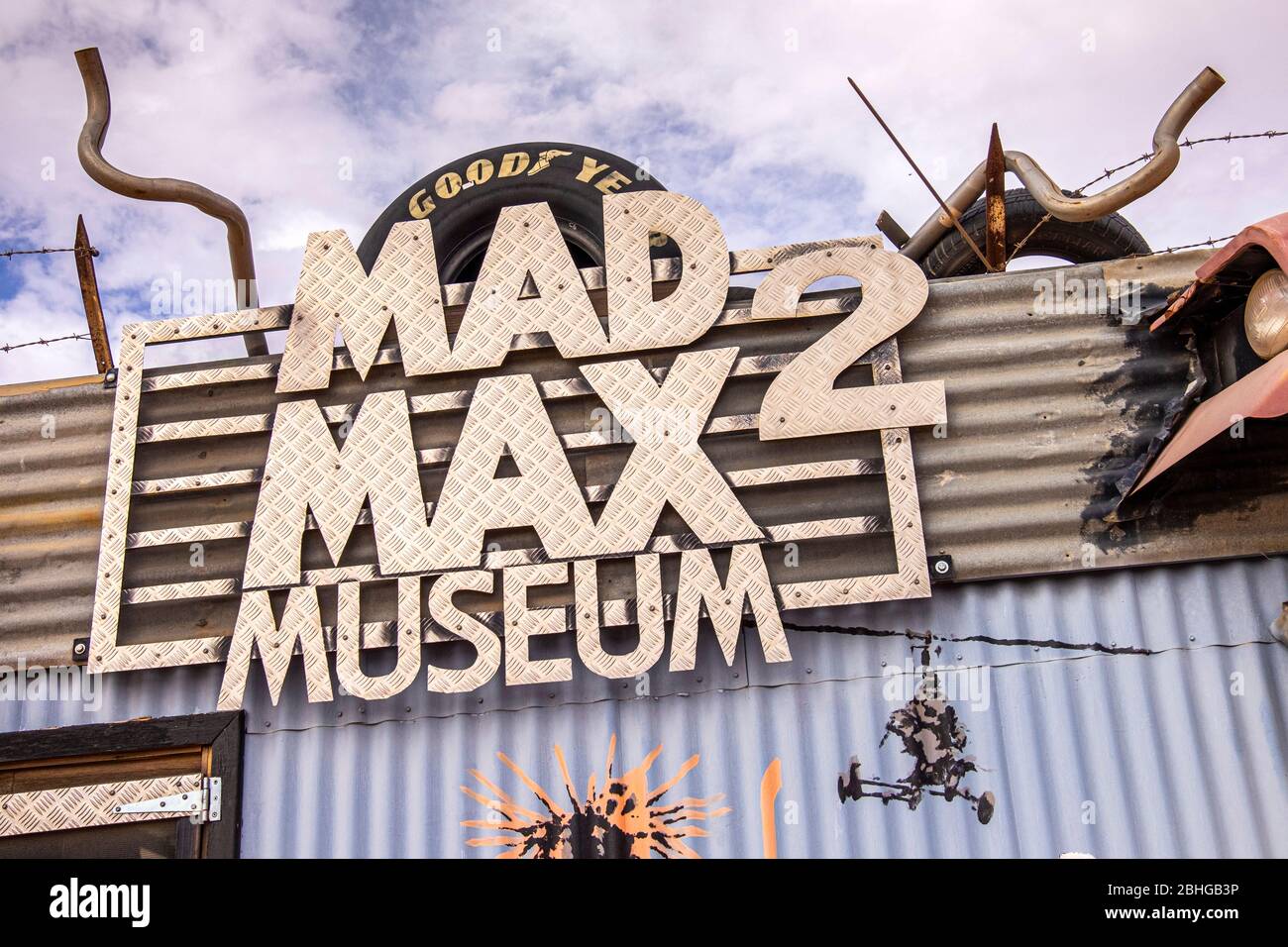 Silverton City, Broken Hill, NSW Outback, Australien. Stockfoto