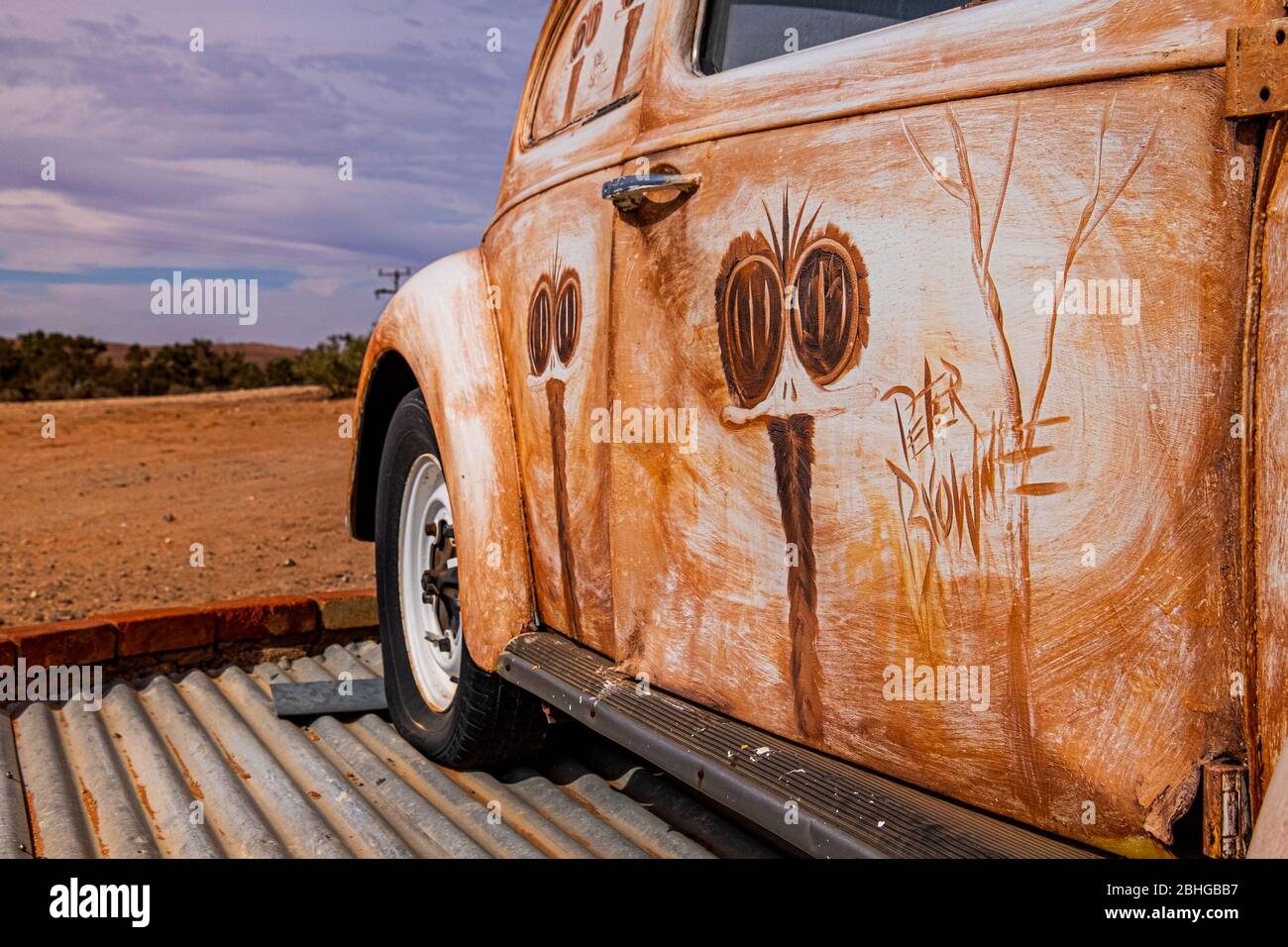 Silverton City, Broken Hill, NSW Outback, Australien. Stockfoto