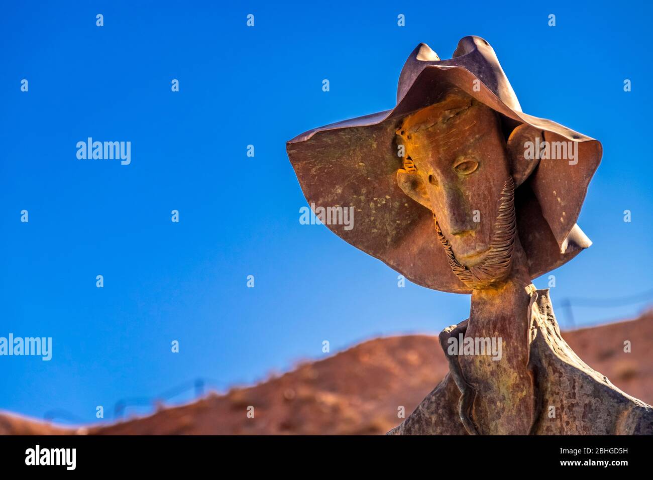 Coober Pedy, South Australia, Australien. Coober Pedy ist eine Stadt im Norden von Südaustralien, 846 km (526 mi) nördlich von Adelaide auf dem Stuart Highway. I Stockfoto