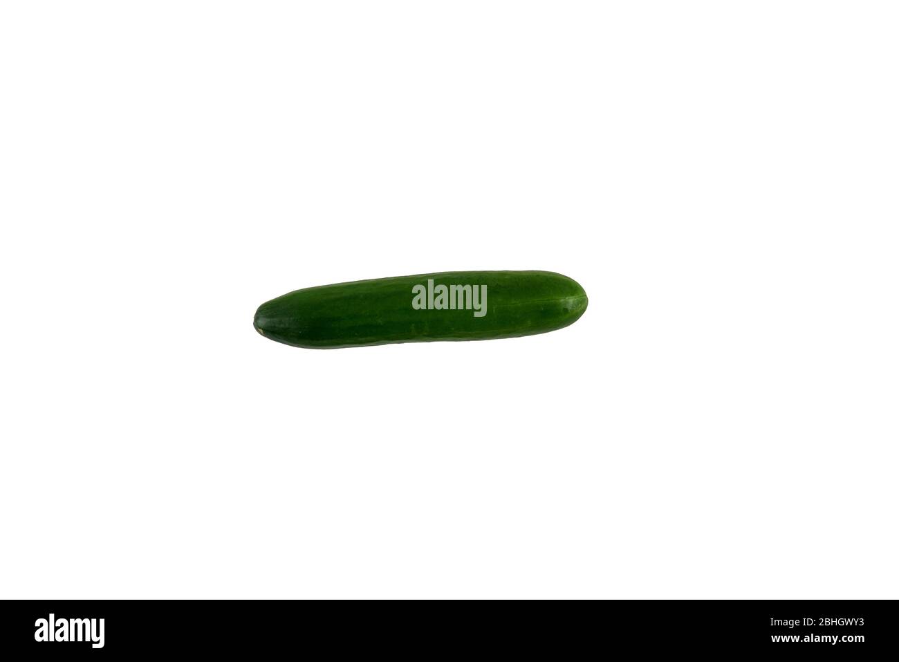 Rohes grünes Bio-Gurken-Foto Stockfoto